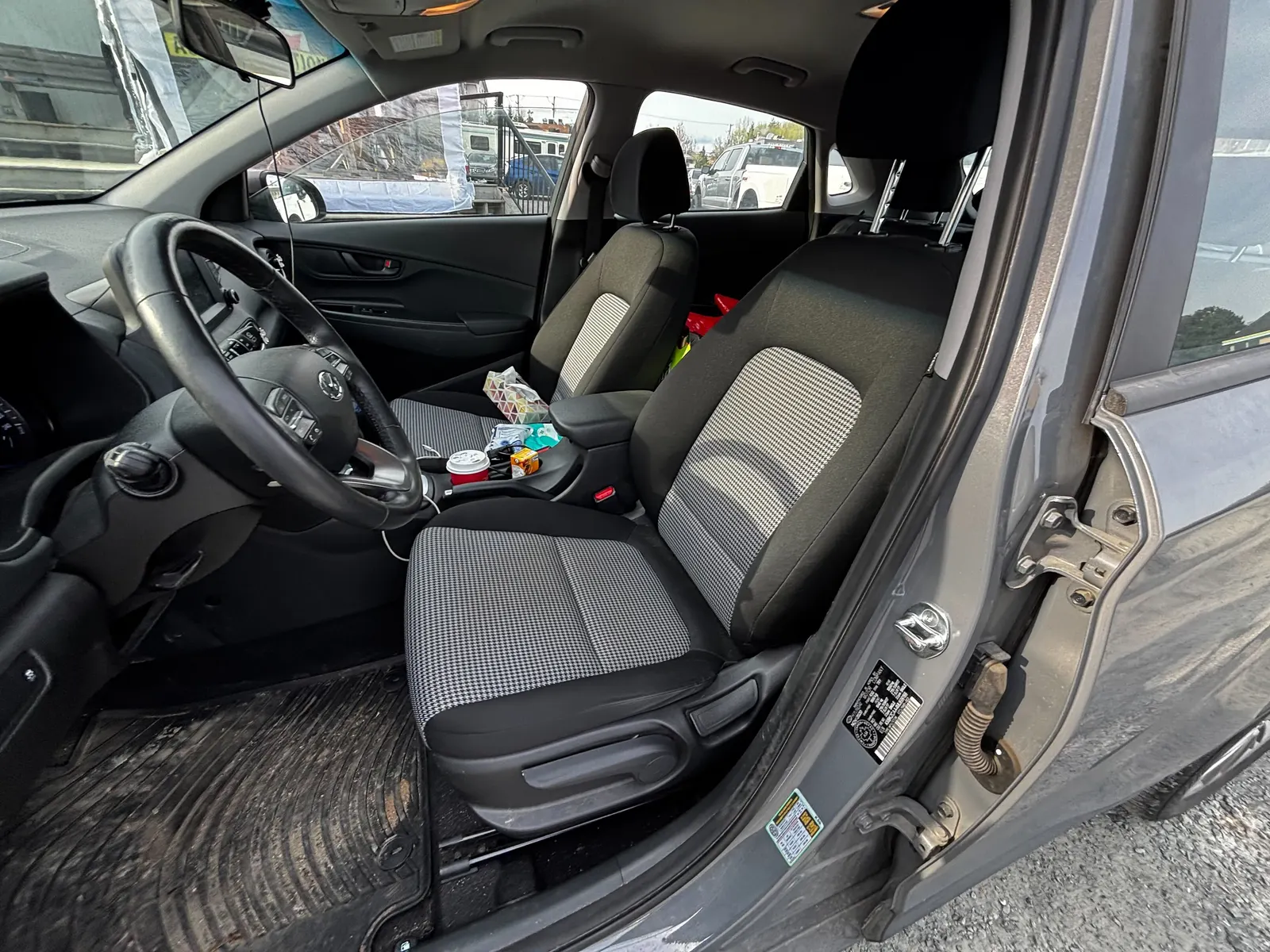 Interior driver side
