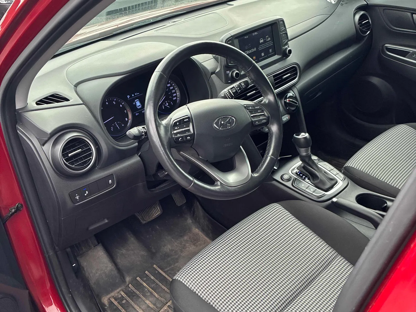 Interior driver side
