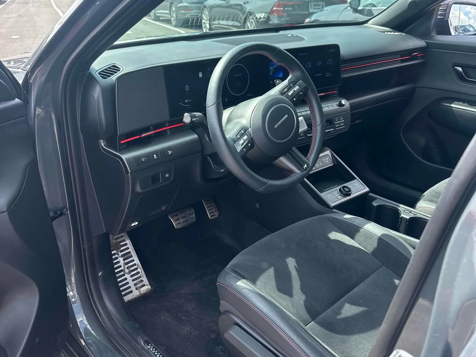 Interior driver side