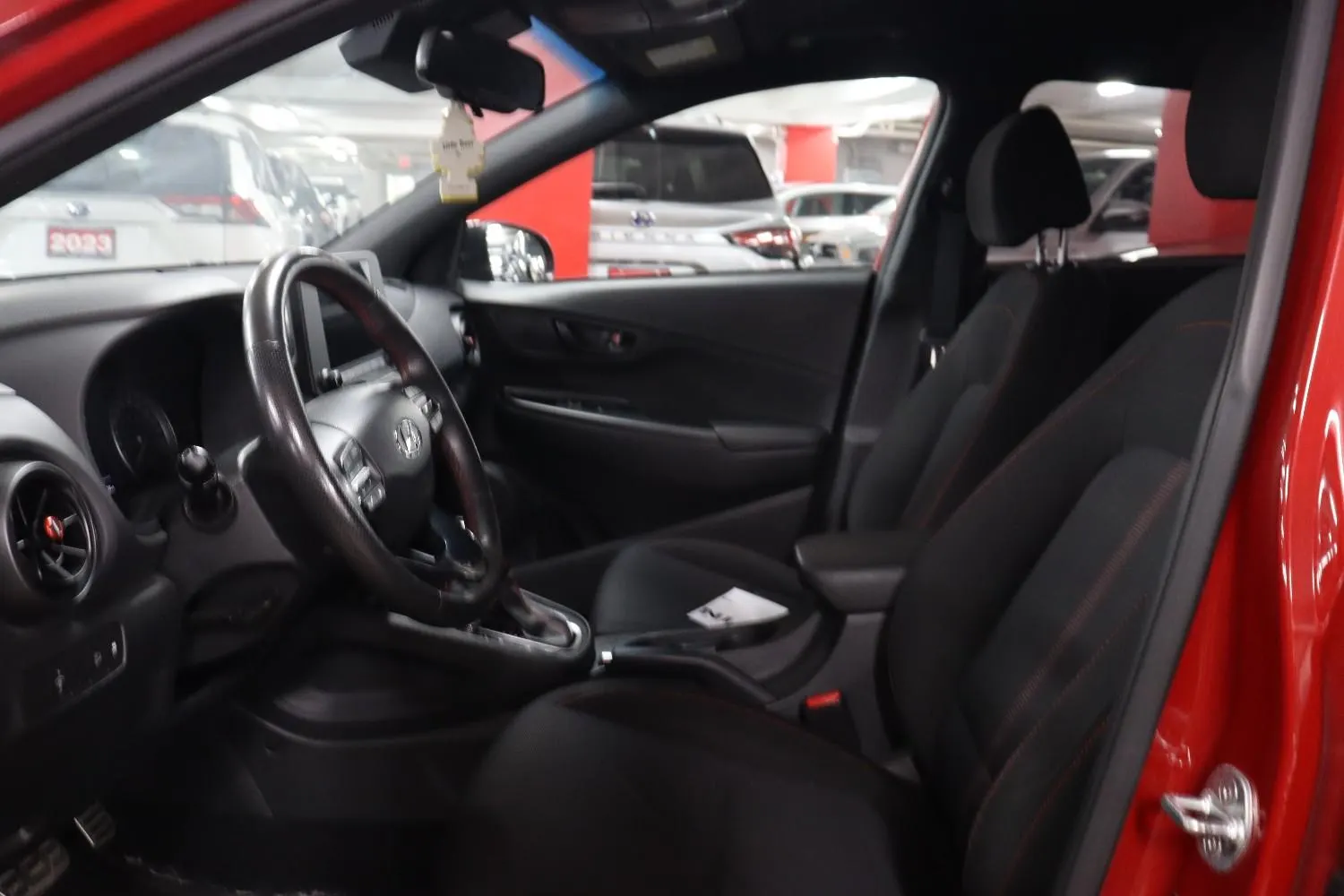 Interior driver side