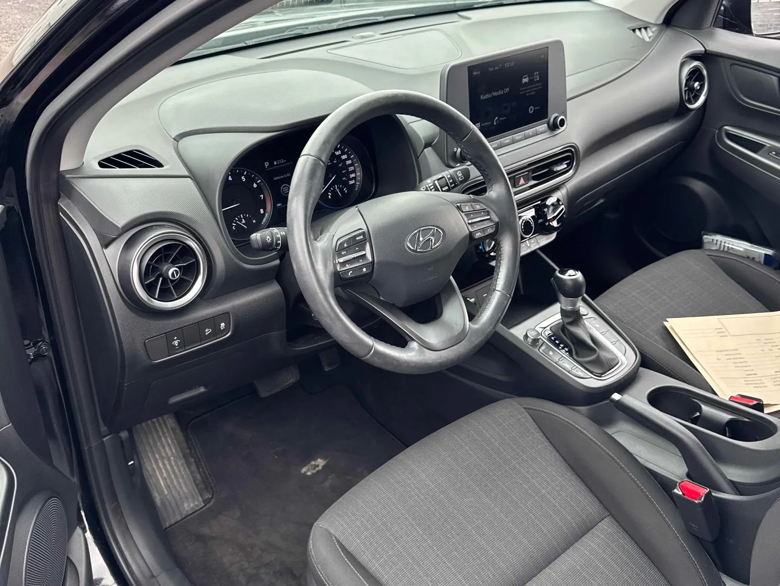 Interior driver side