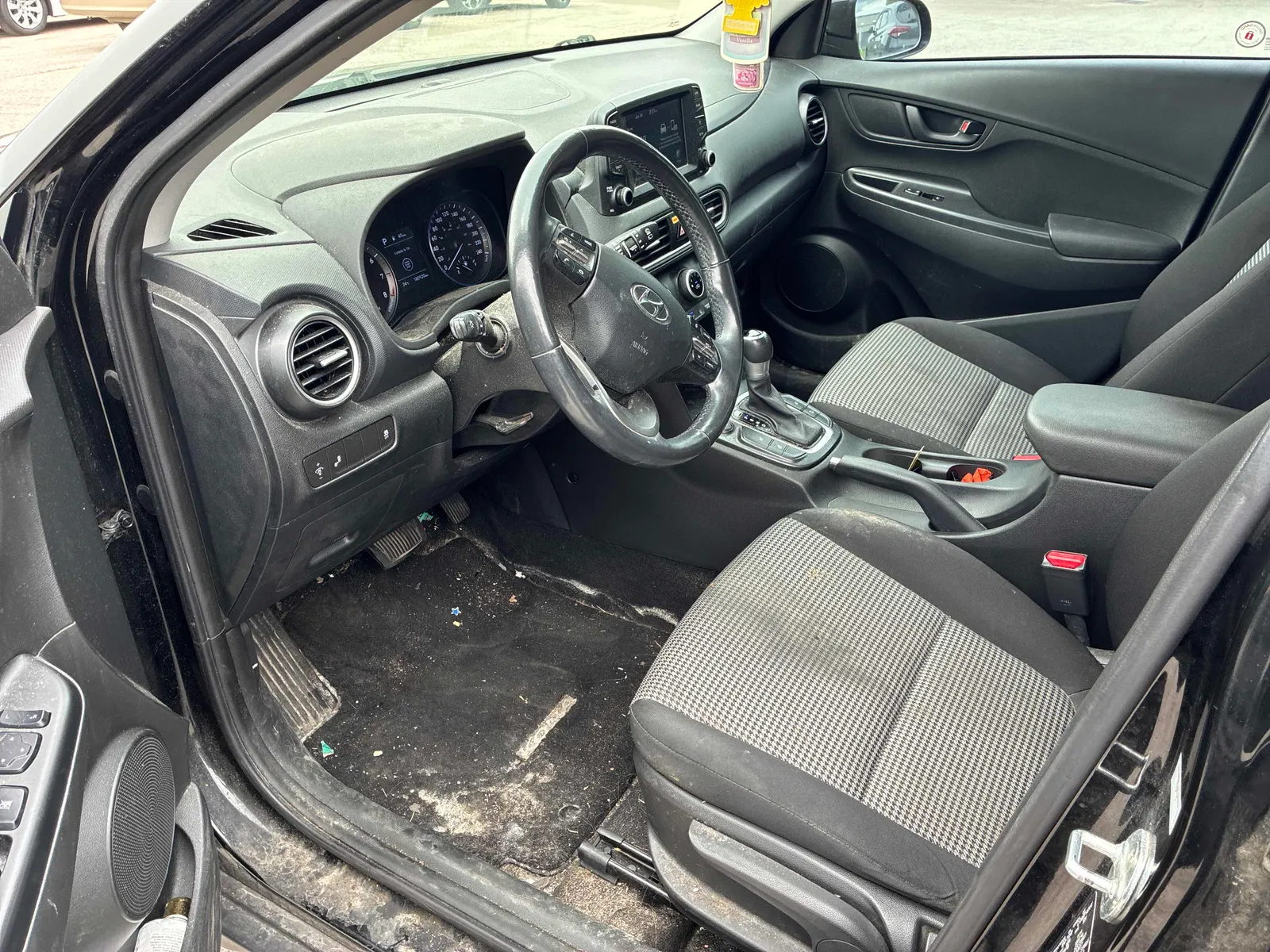 Interior driver side