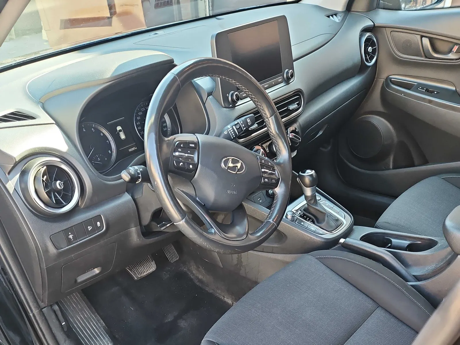 Interior driver side
