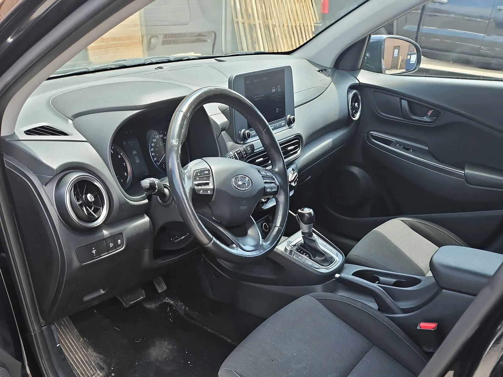 Interior driver side