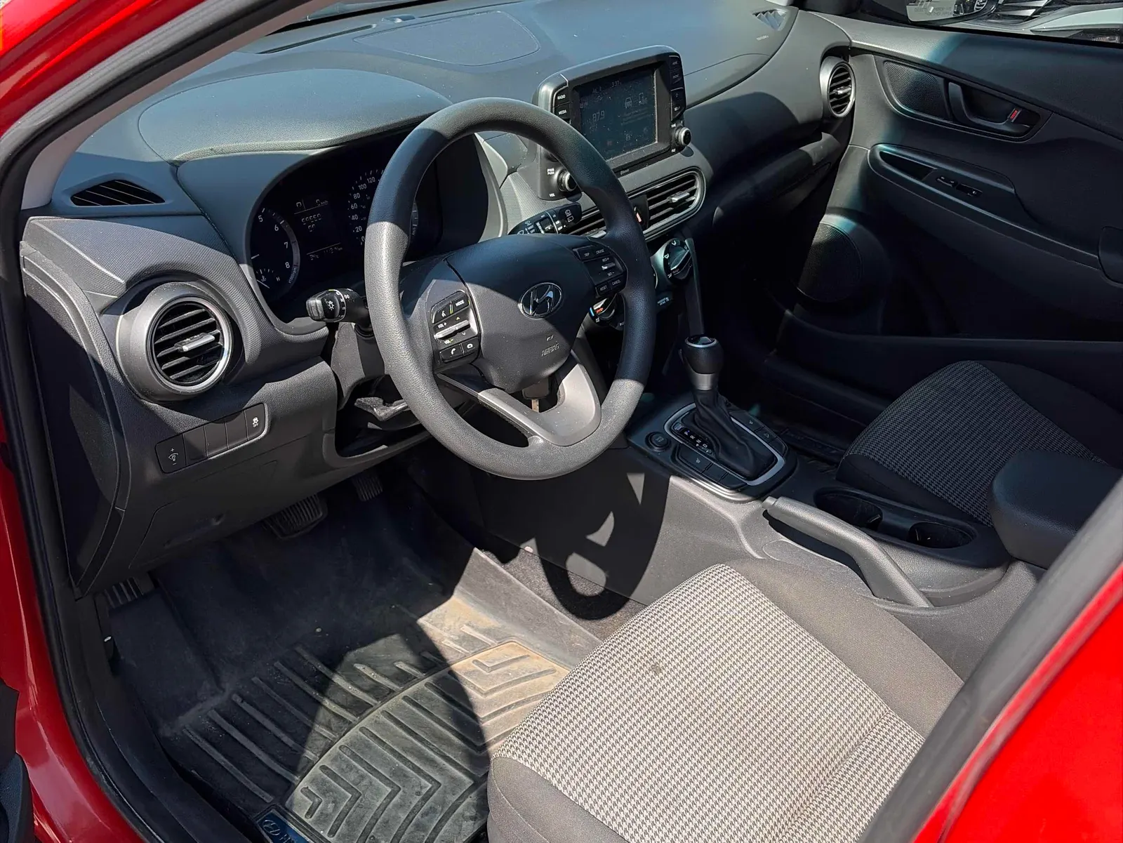 Interior driver side
