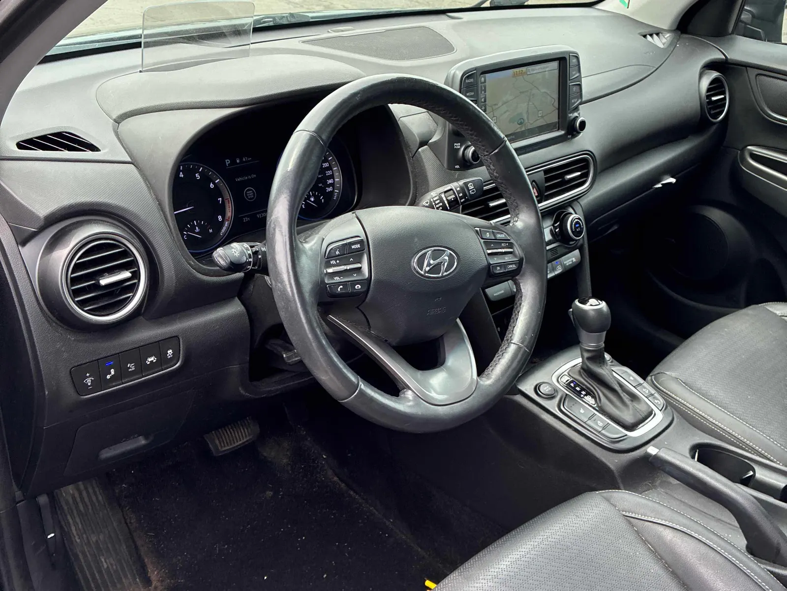 Interior driver side