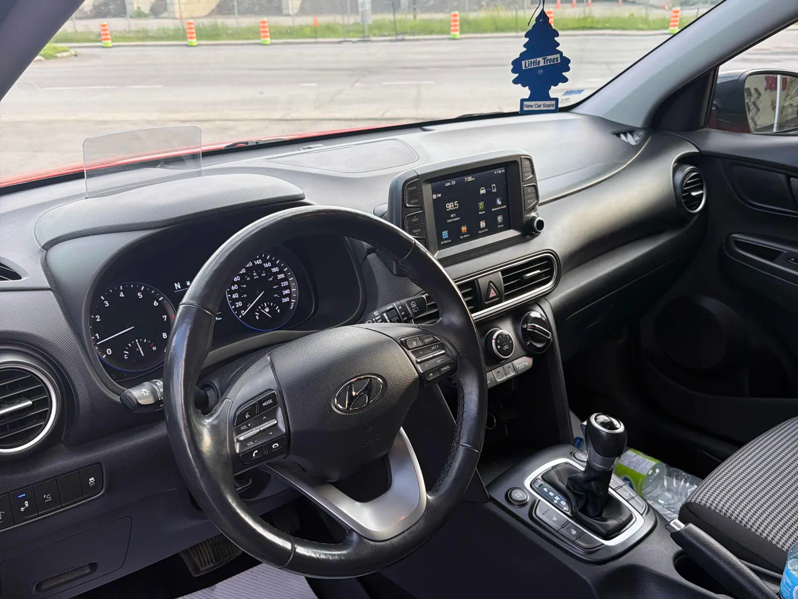 Interior driver side
