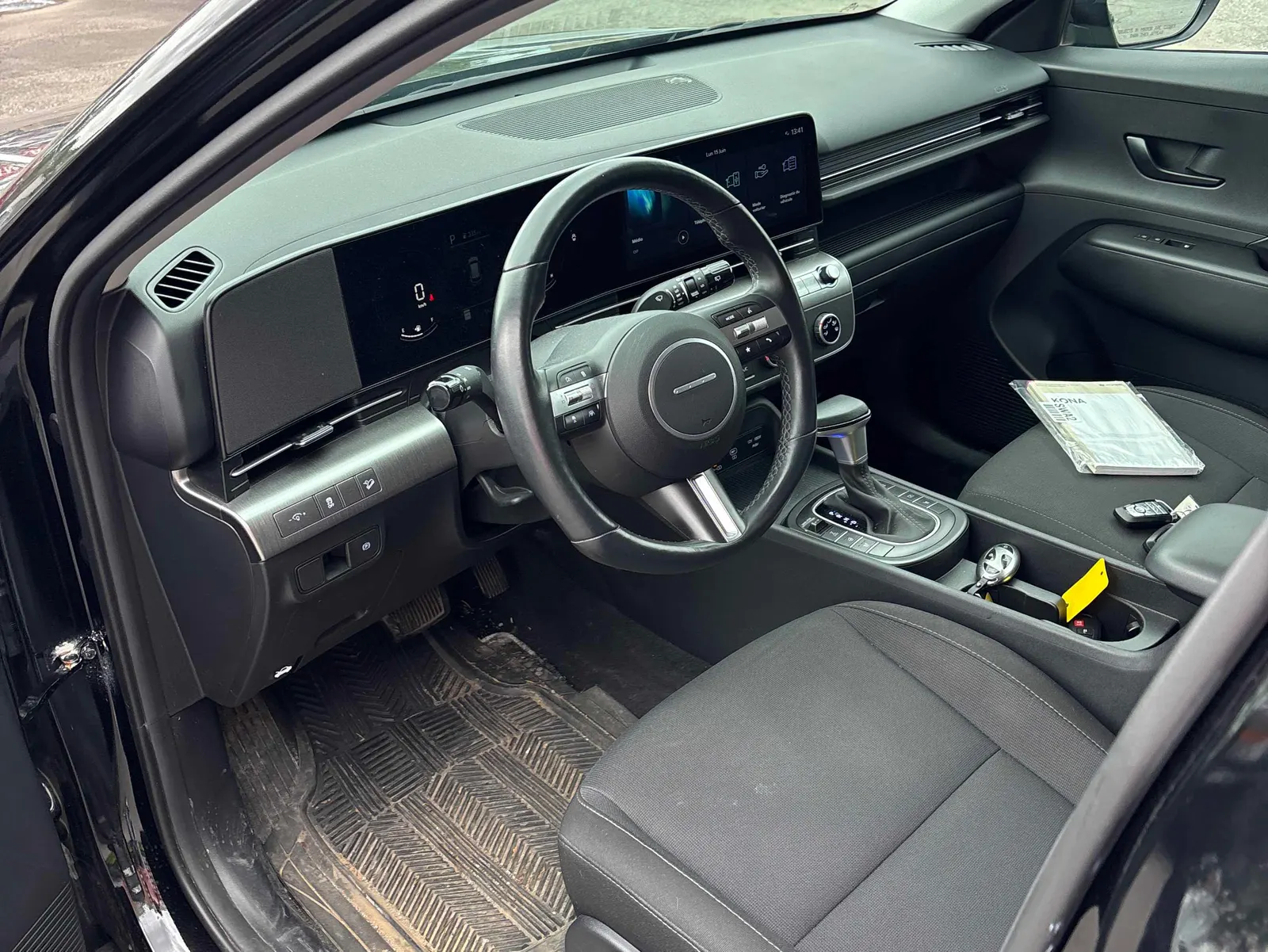 Interior driver side