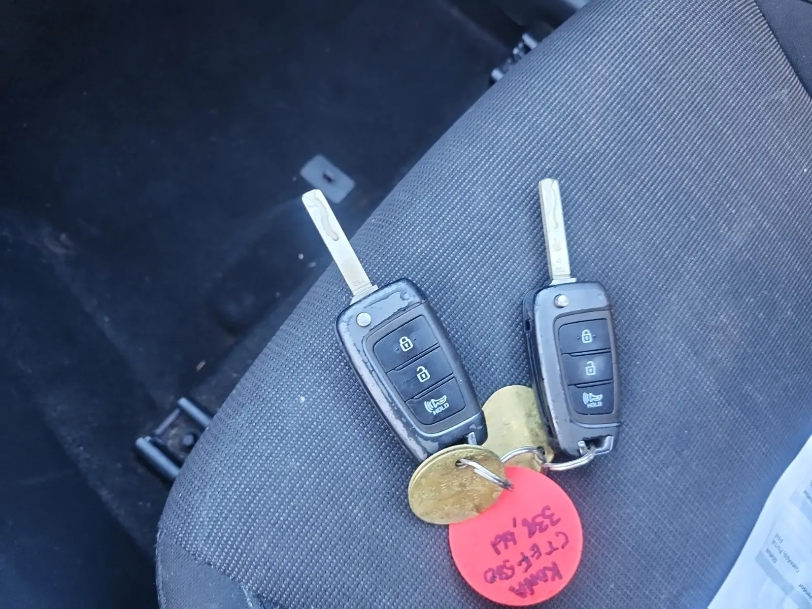Keys/Fobs/Manual Photo