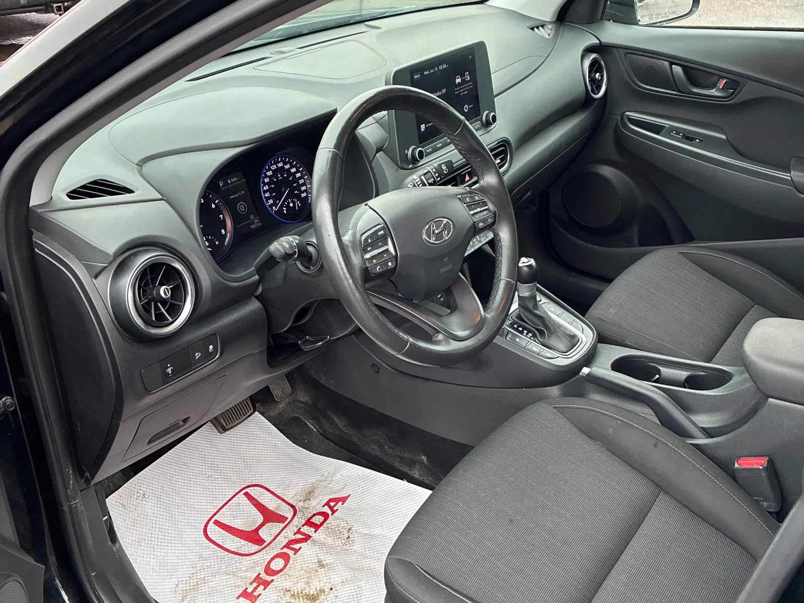 Interior driver side