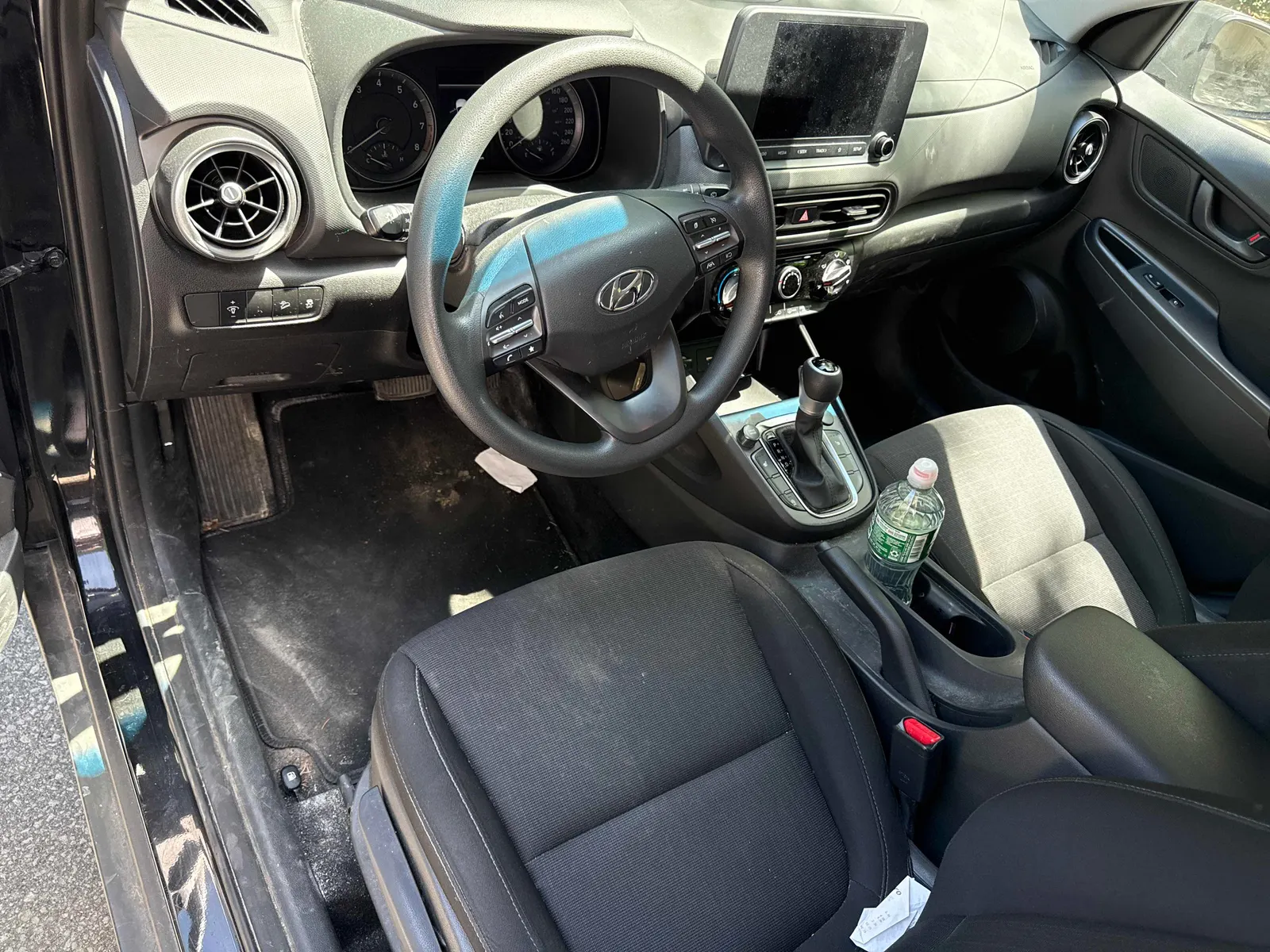 Interior driver side