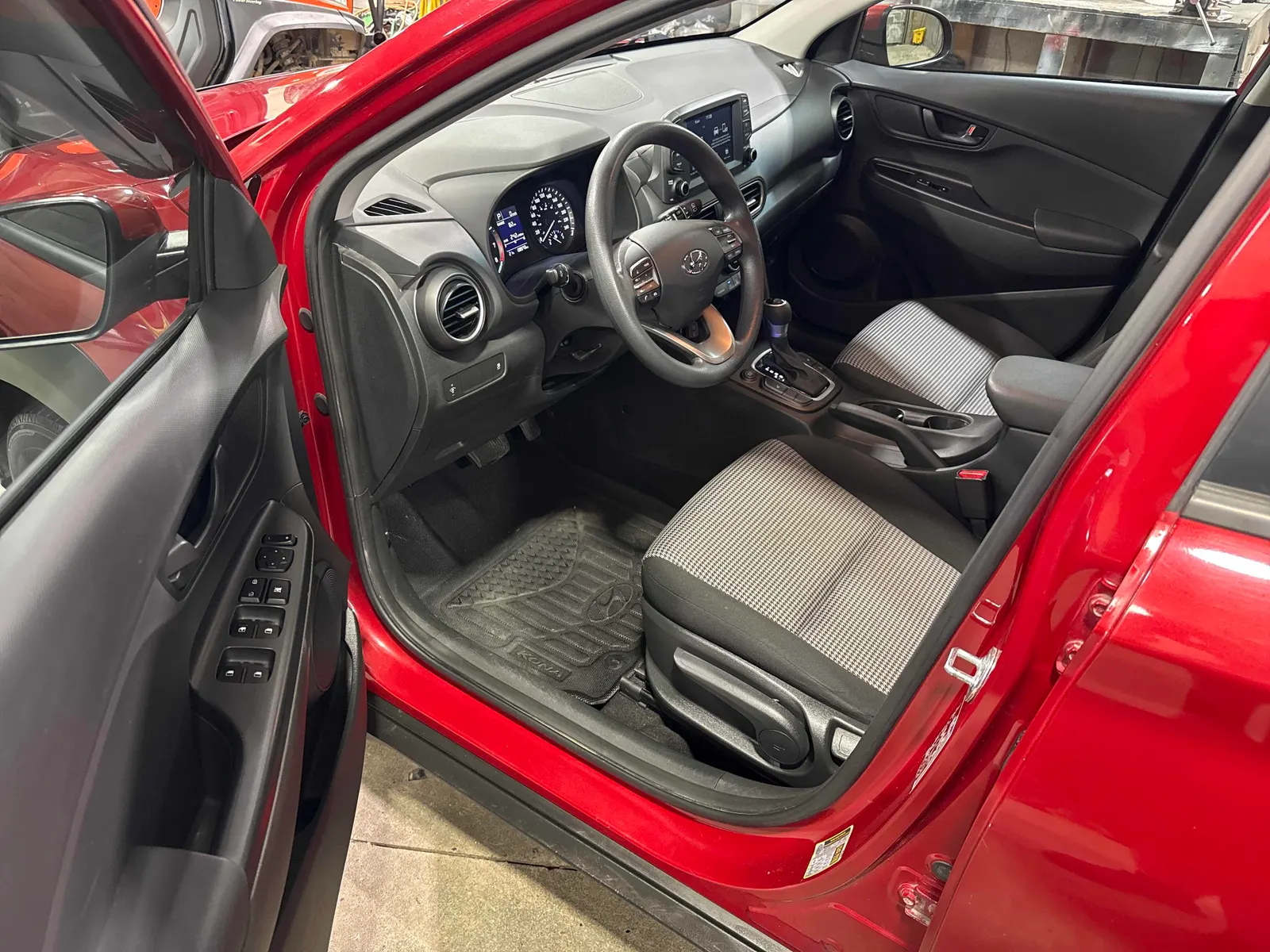 Interior driver side