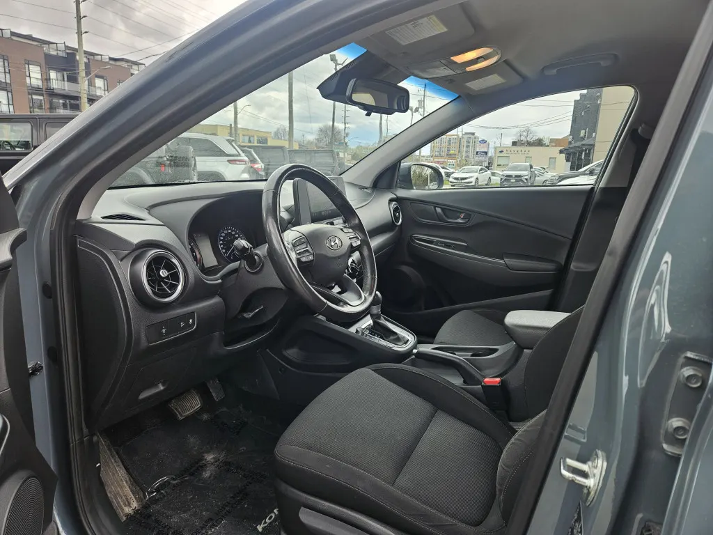 Interior driver side