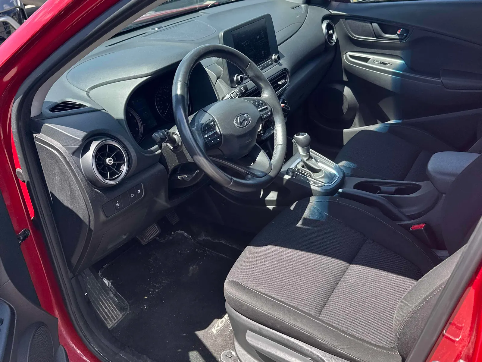 Interior driver side