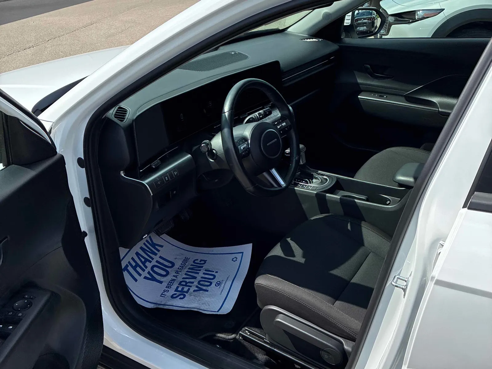 Interior driver side