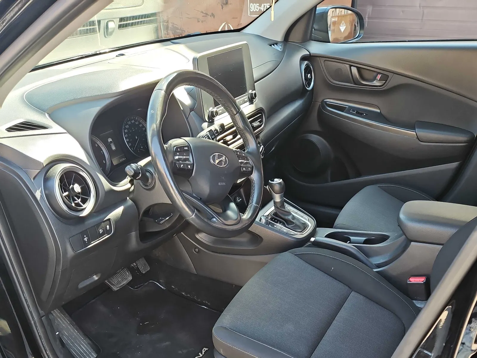Interior driver side