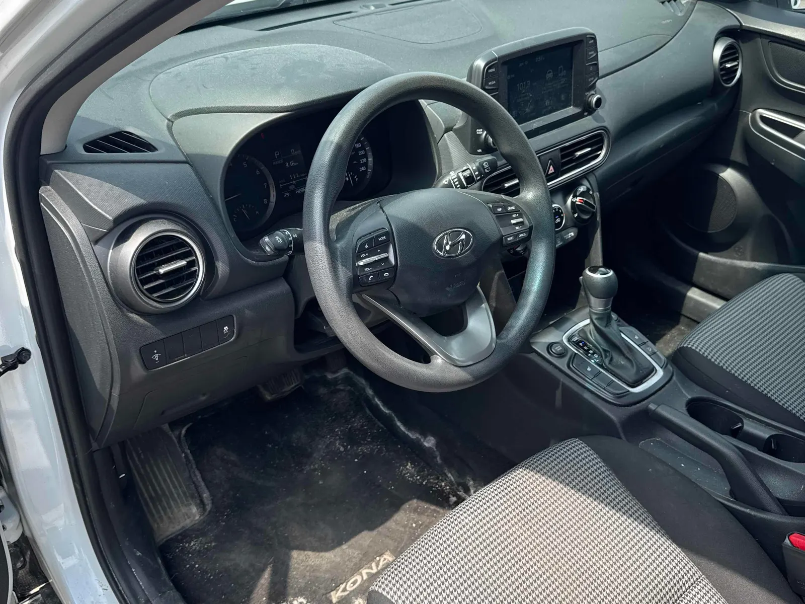 Interior driver side
