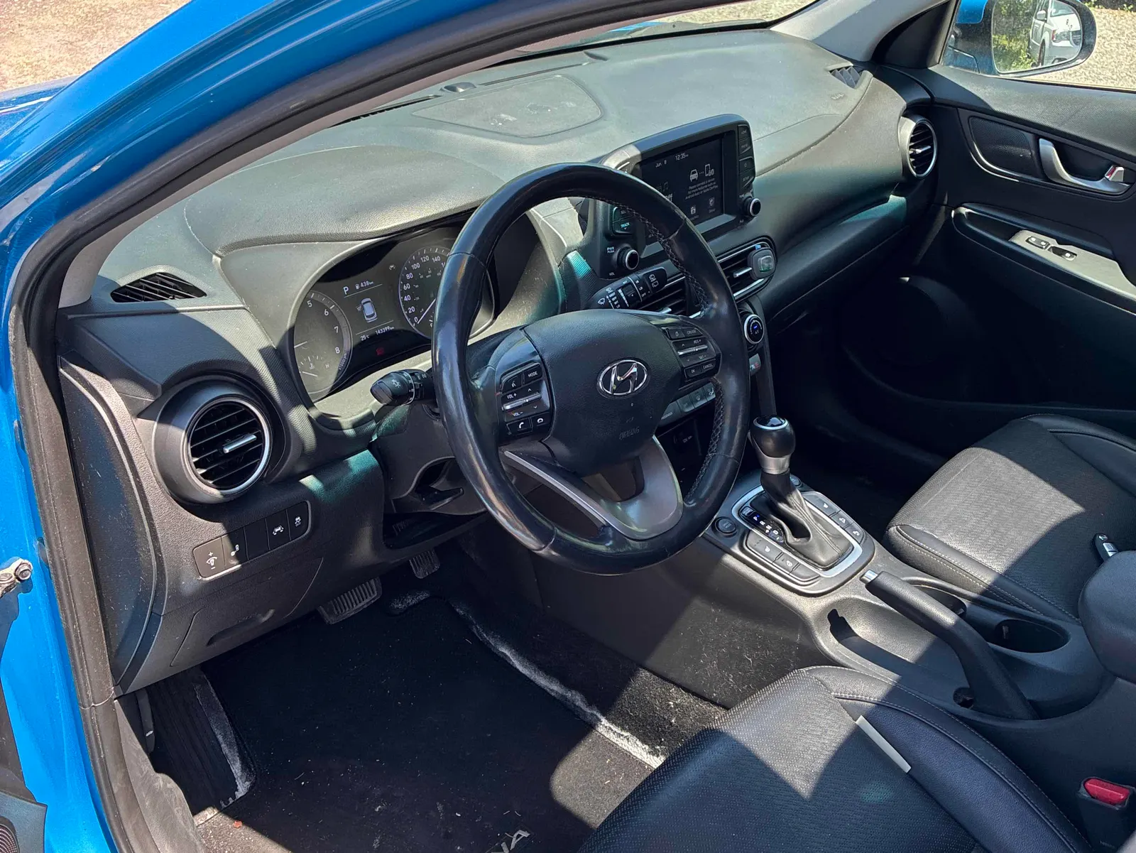 Interior driver side