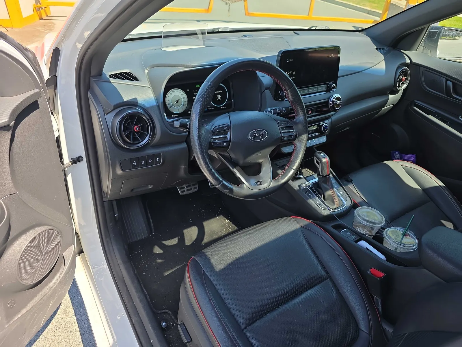 Interior driver side