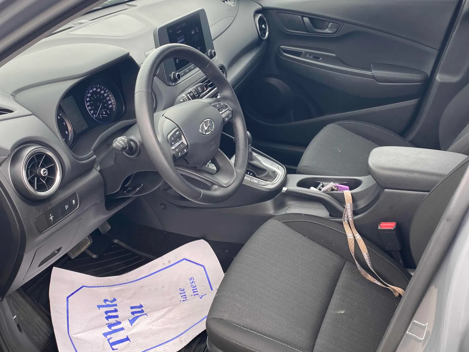 Interior driver side