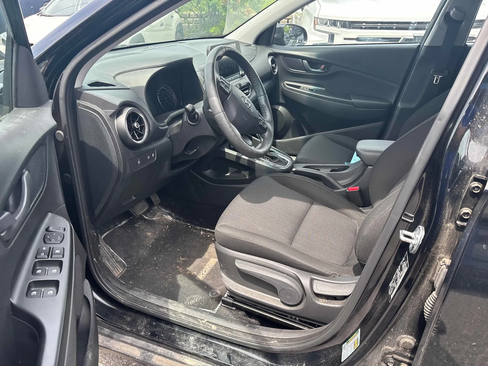 Interior driver side
