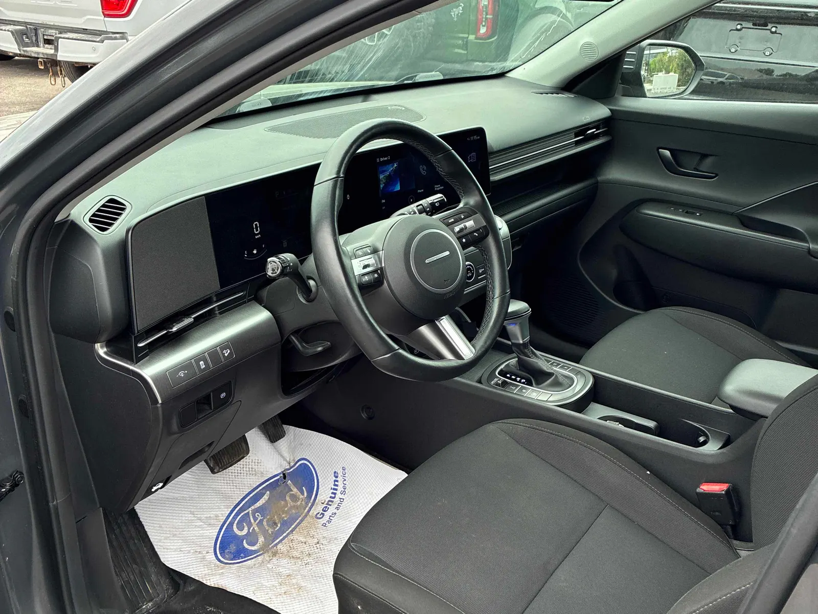 Interior driver side
