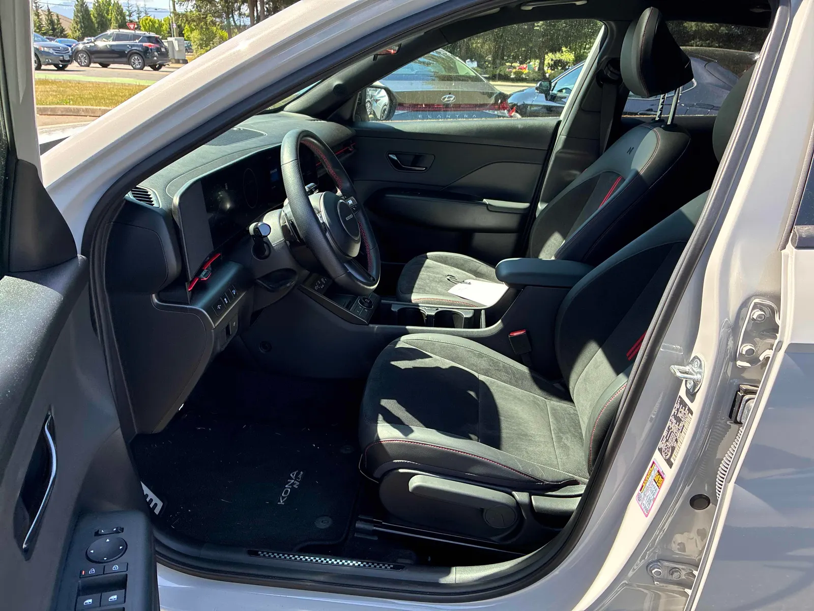 Interior driver side