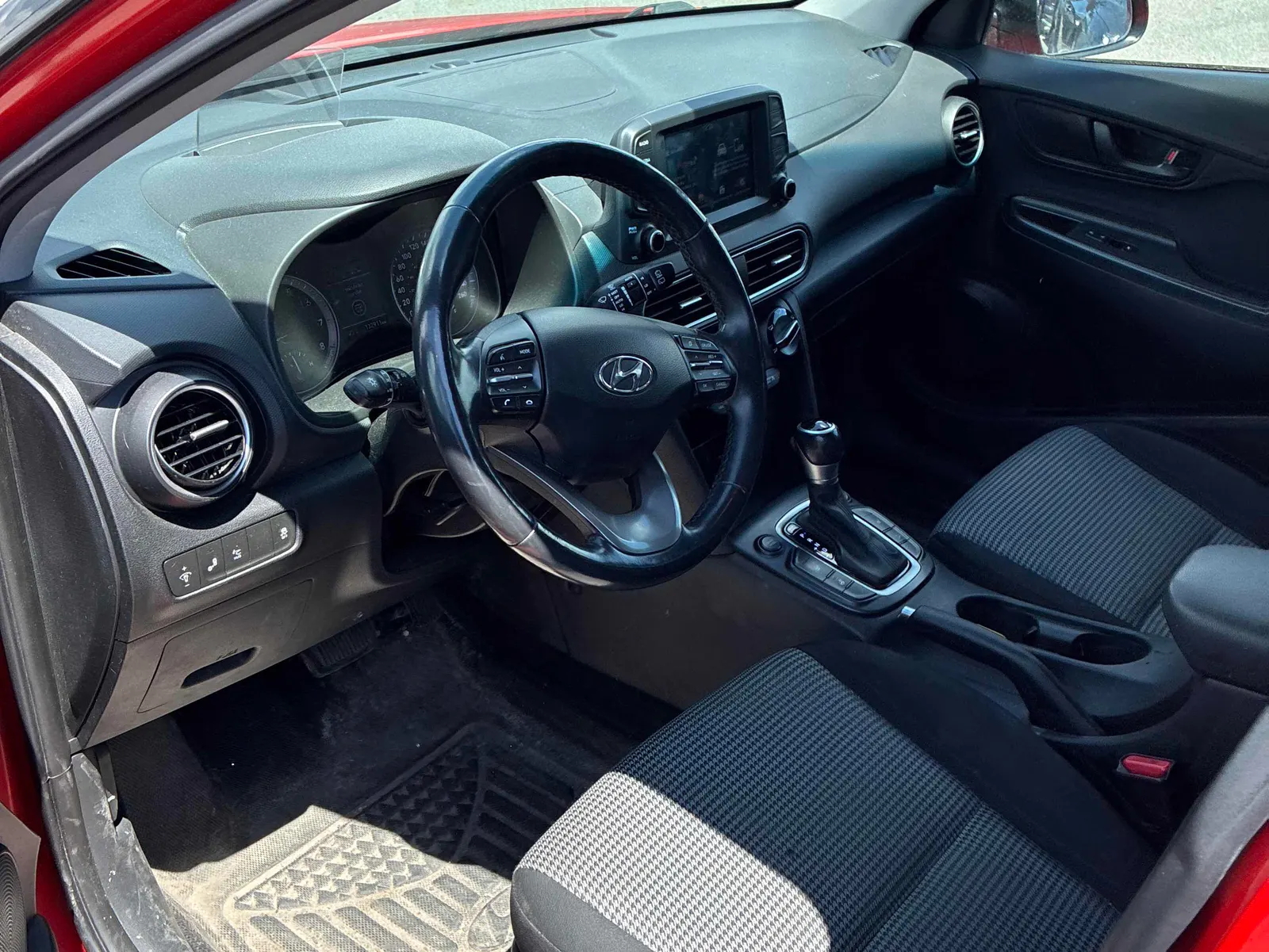 Interior driver side