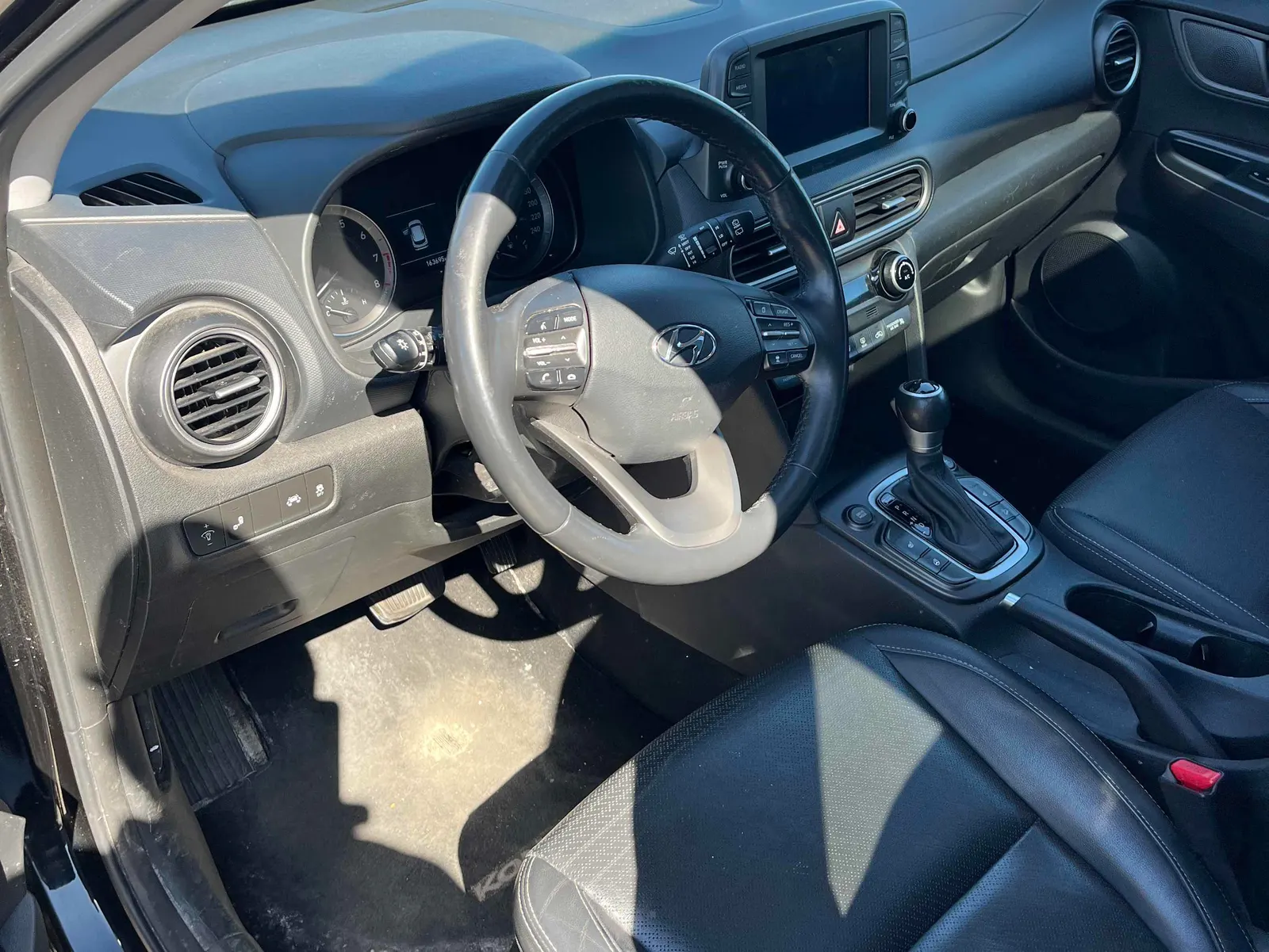 Interior driver side
