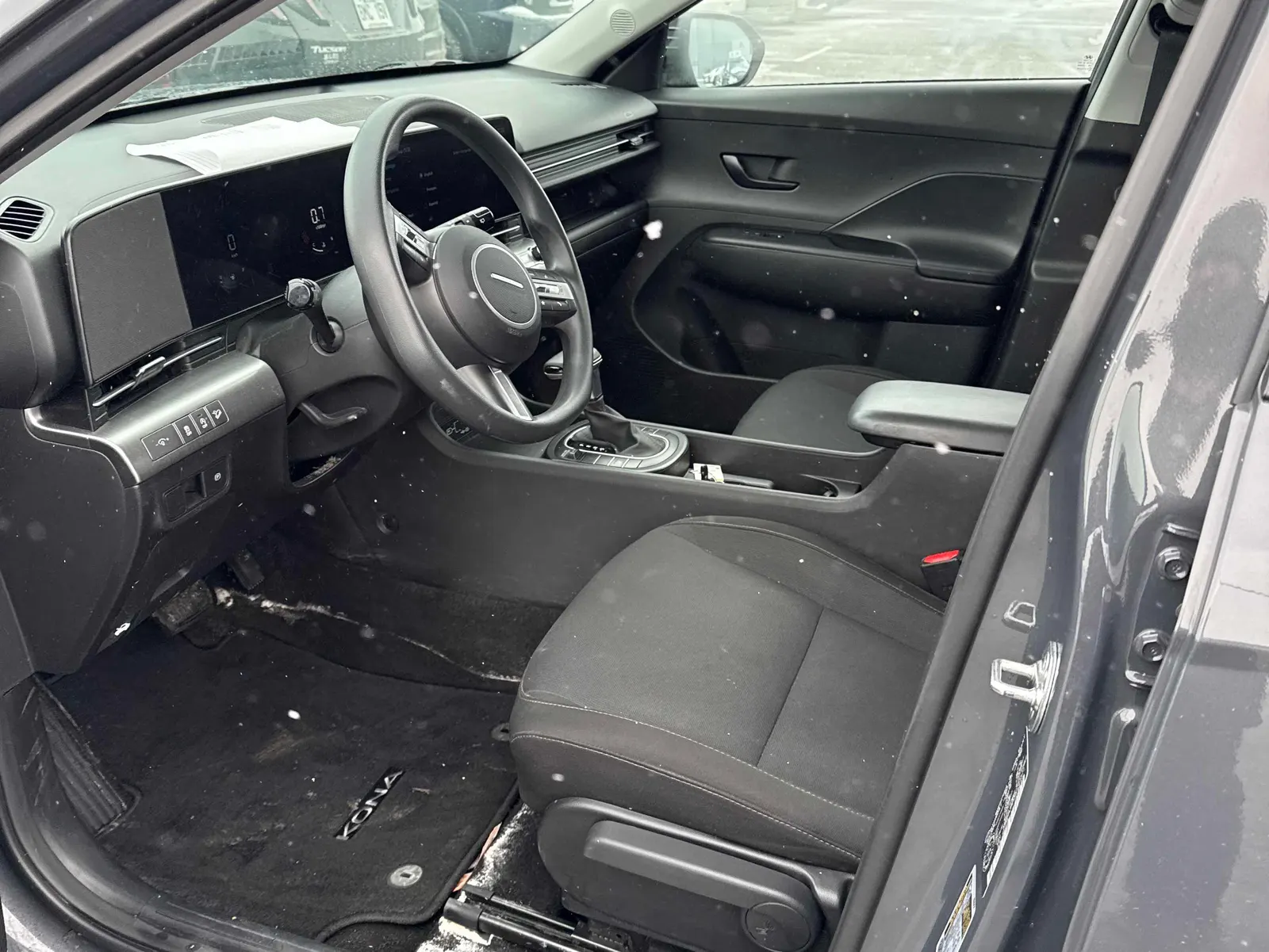 Interior driver side
