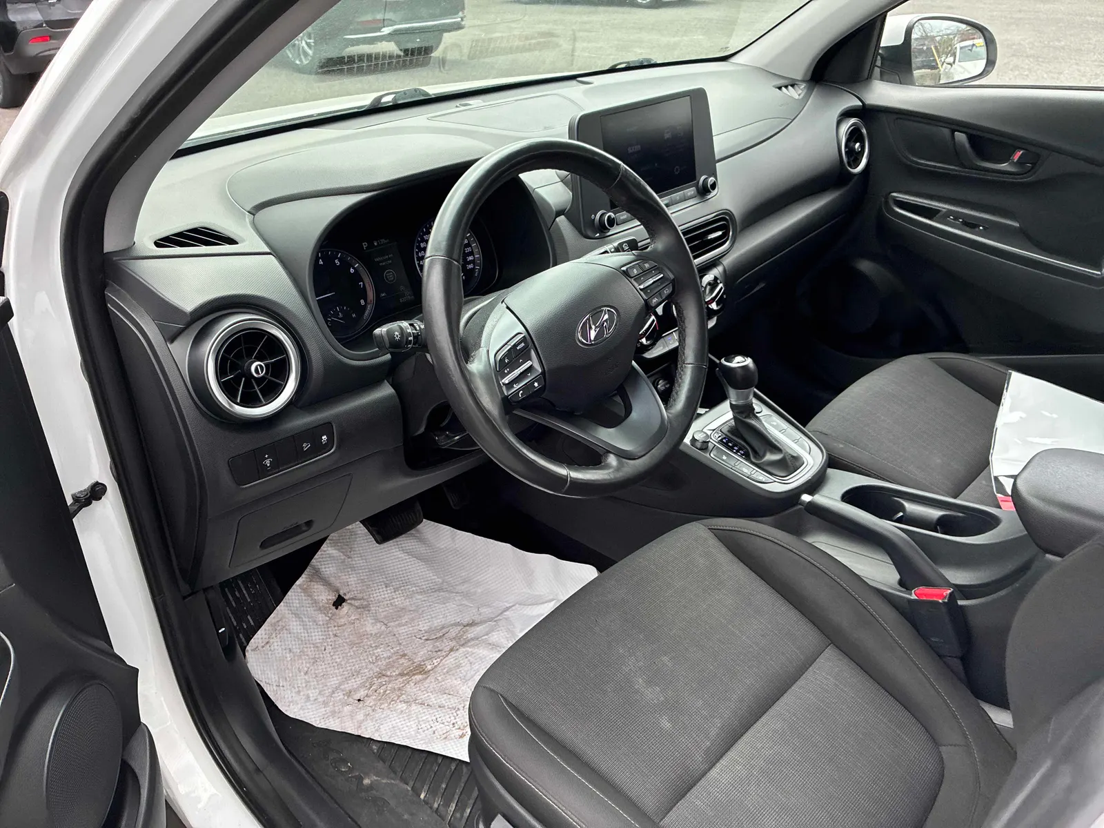 Interior driver side