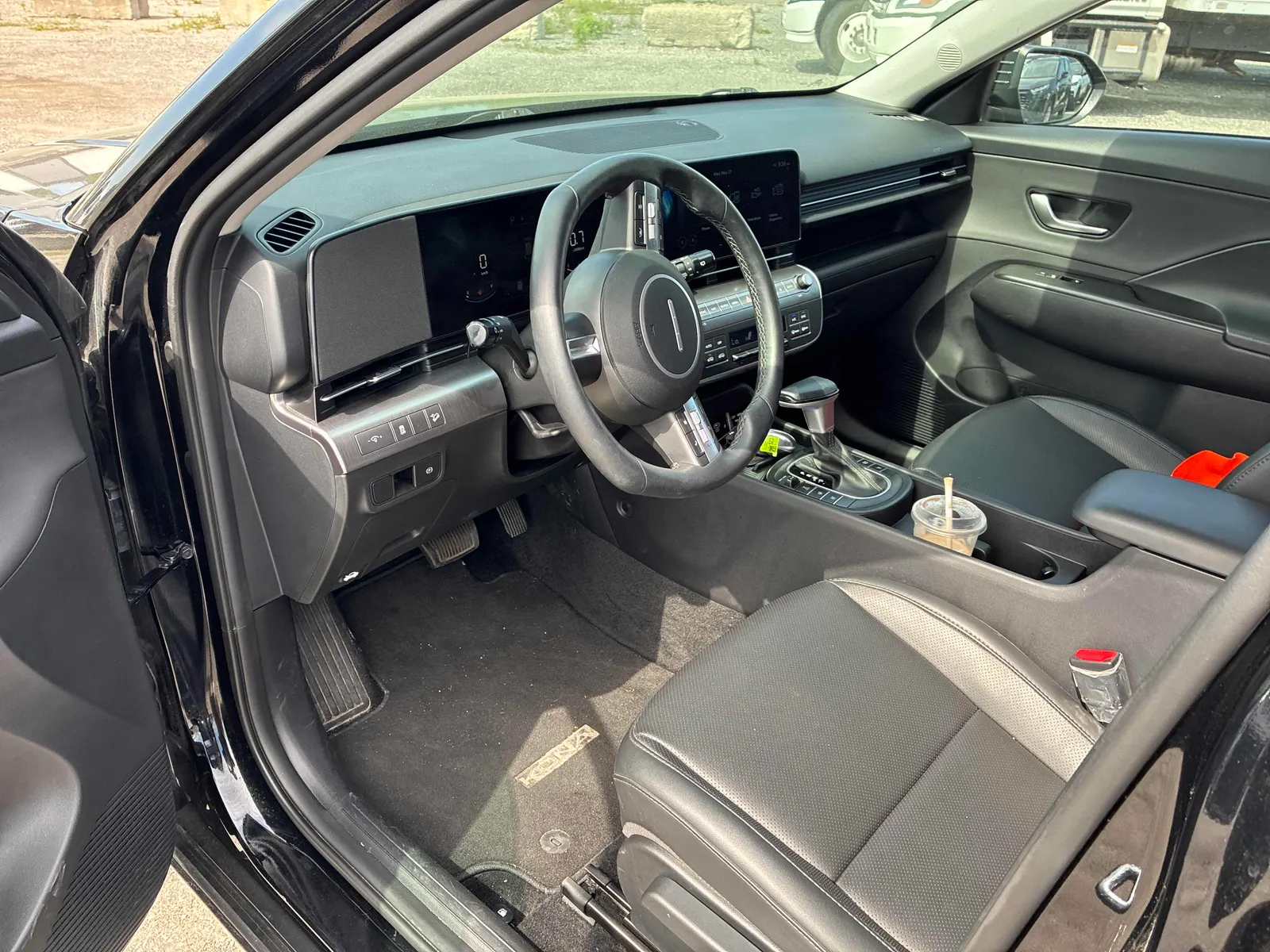 Interior driver side