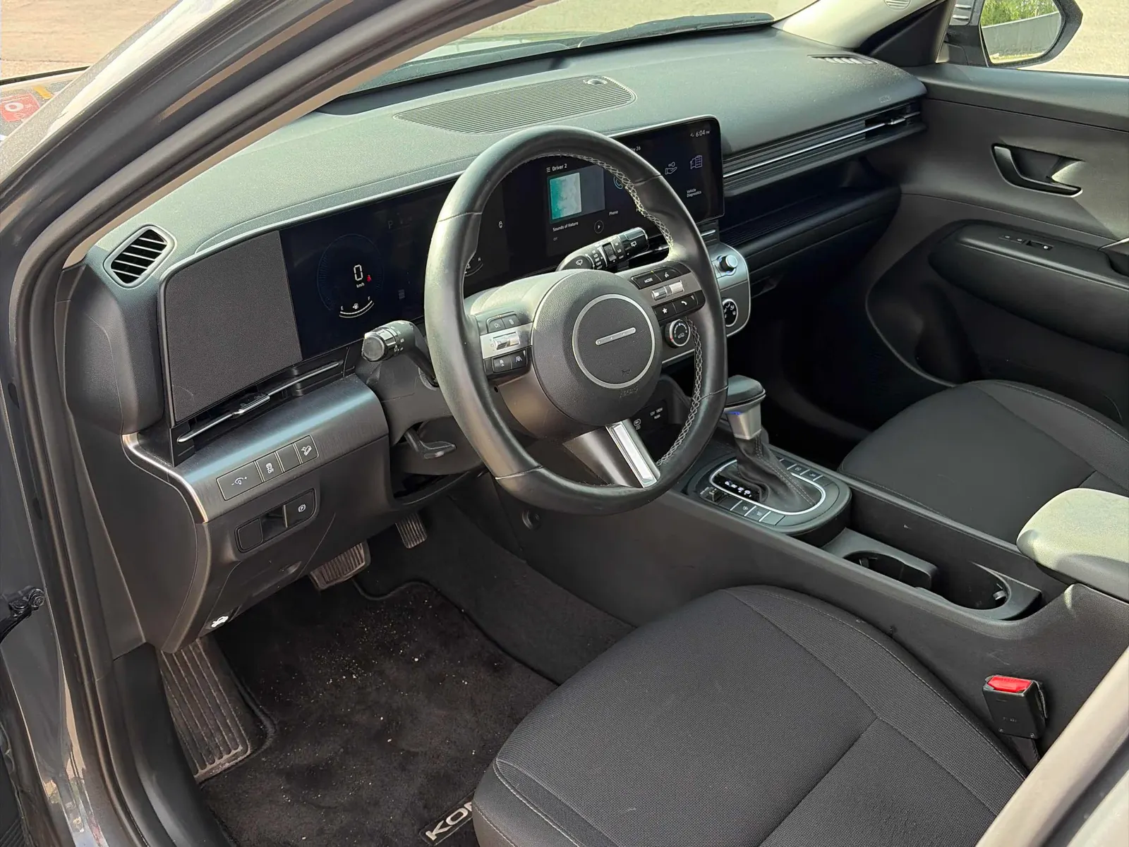 Interior driver side