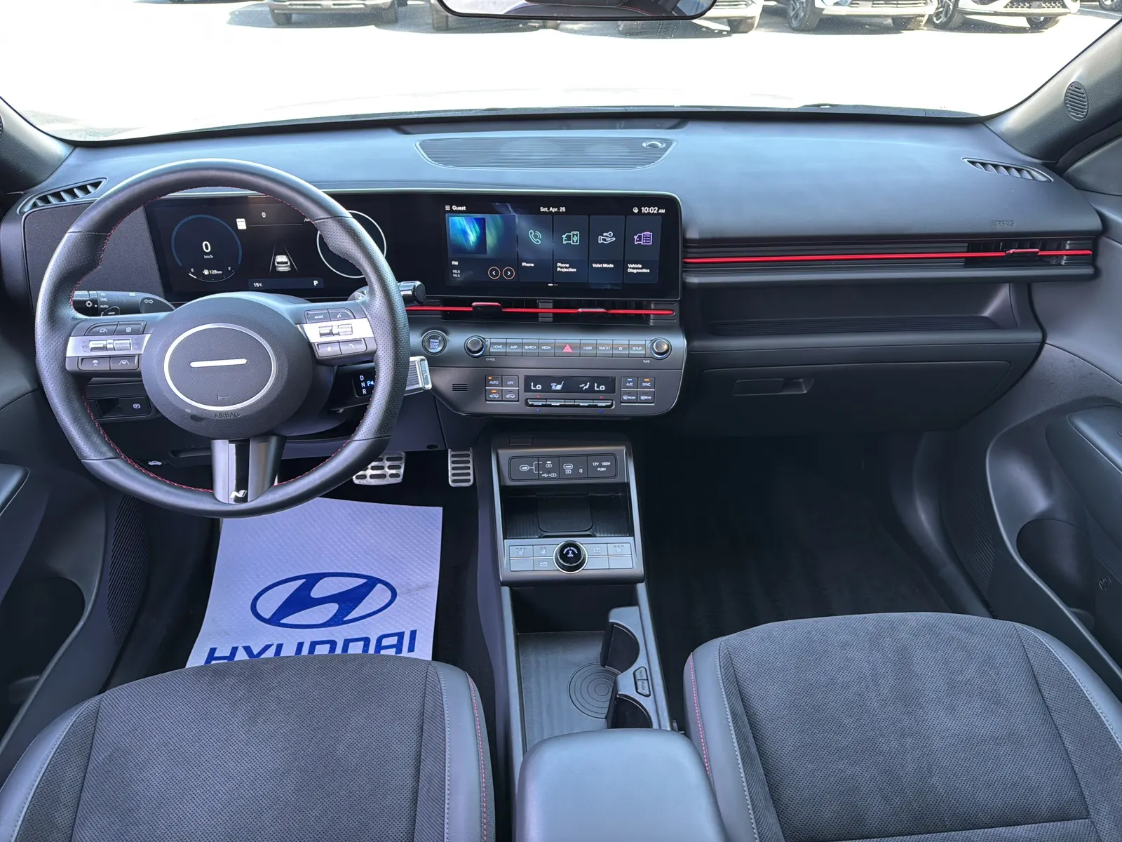 Interior driver side