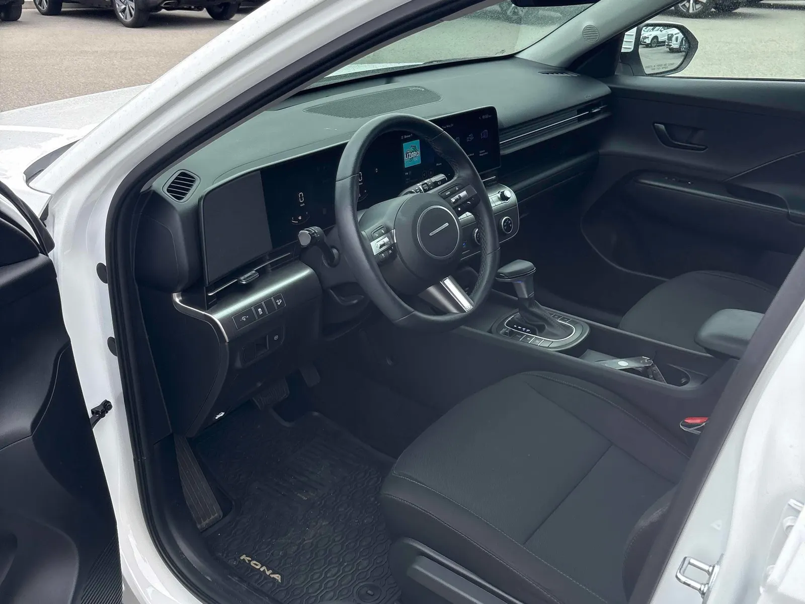 Interior driver side