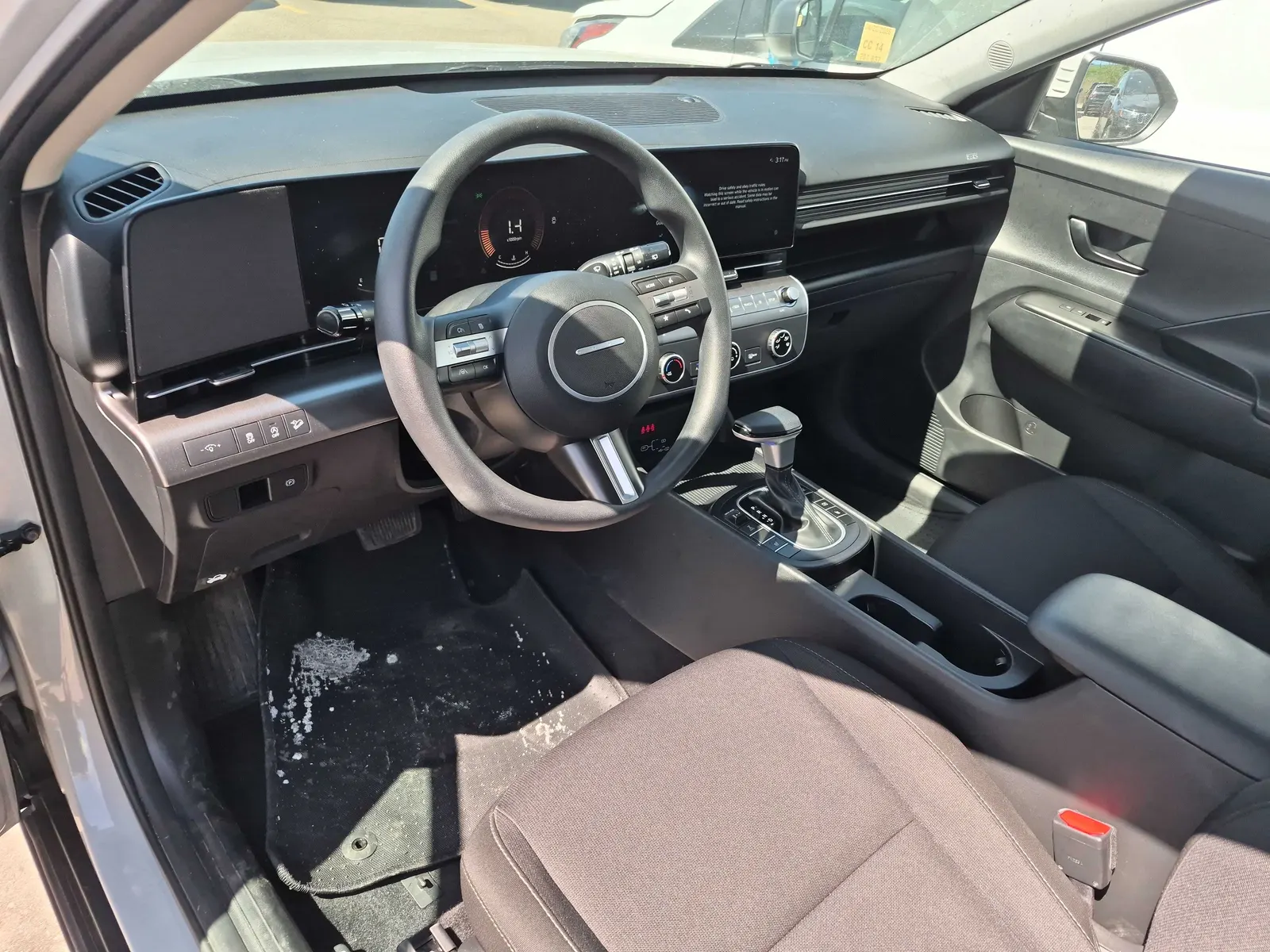 Interior driver side