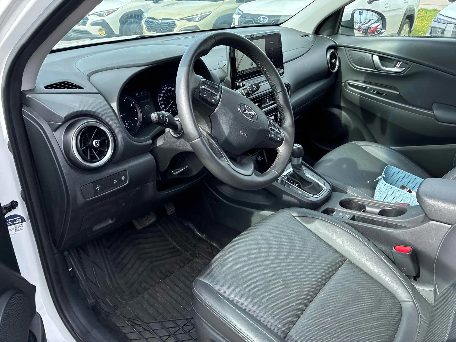 Interior driver side