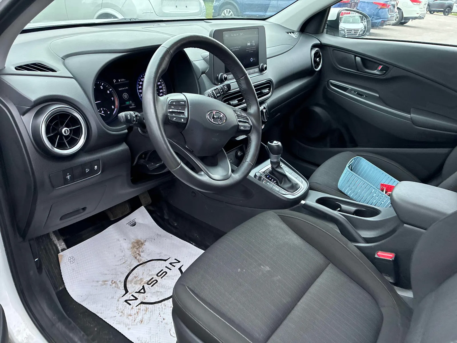 Interior driver side