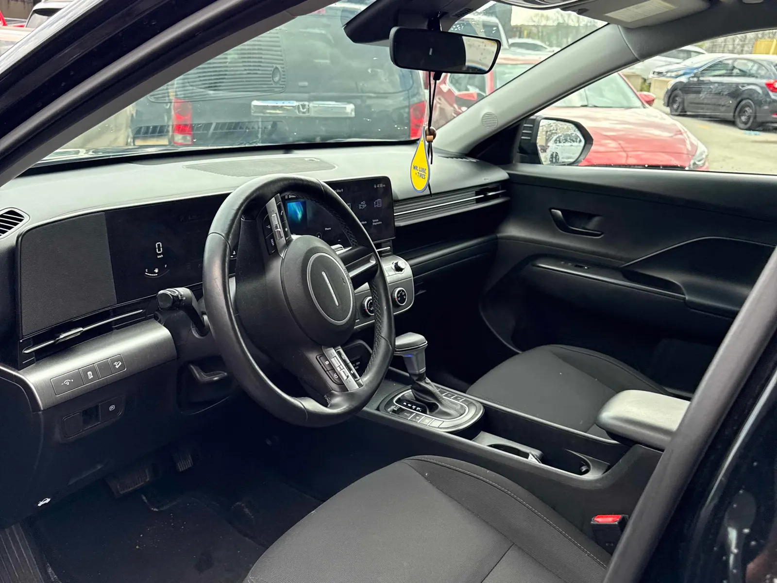 Interior driver side