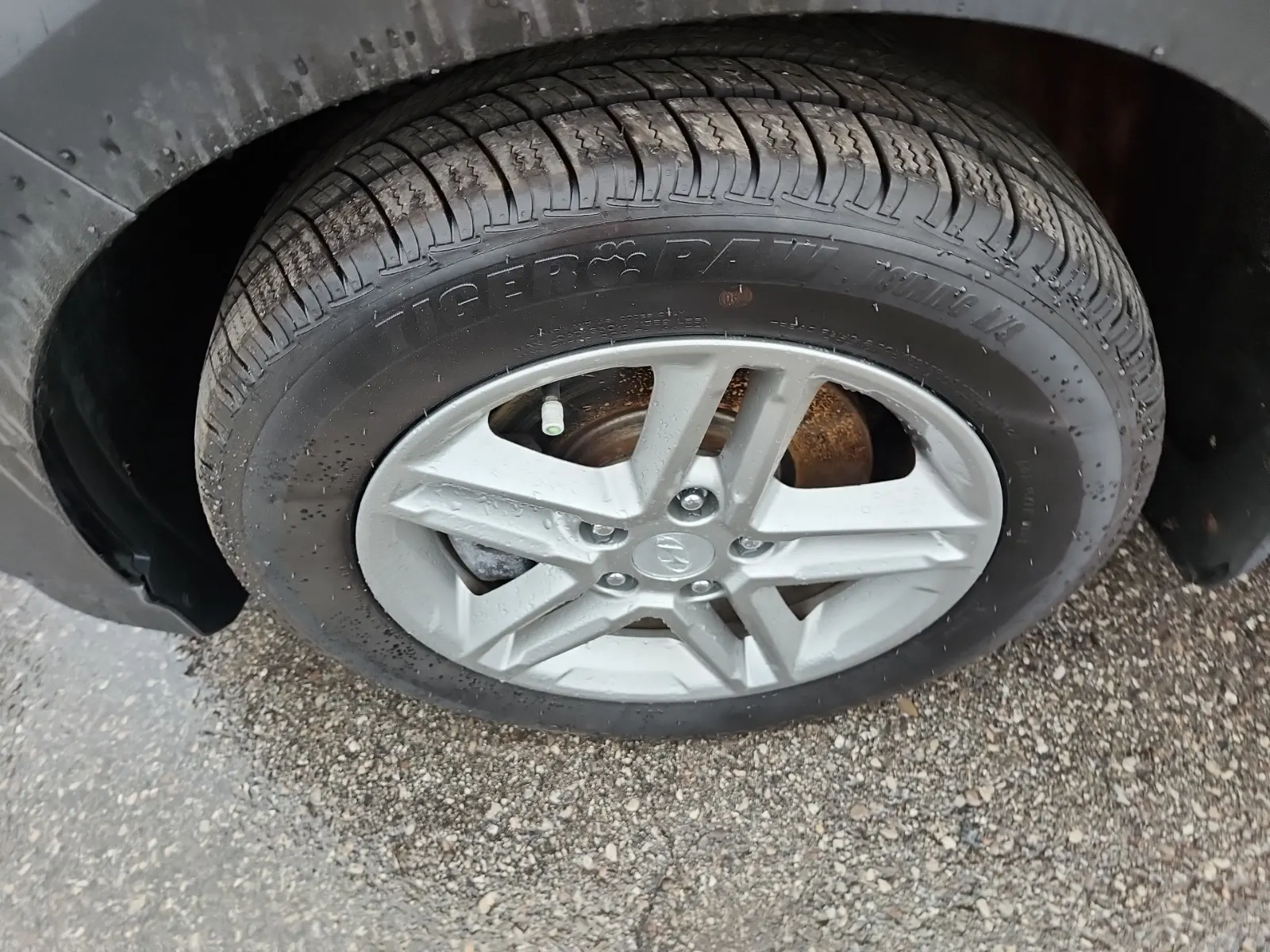 Front driver wheel/tire photo