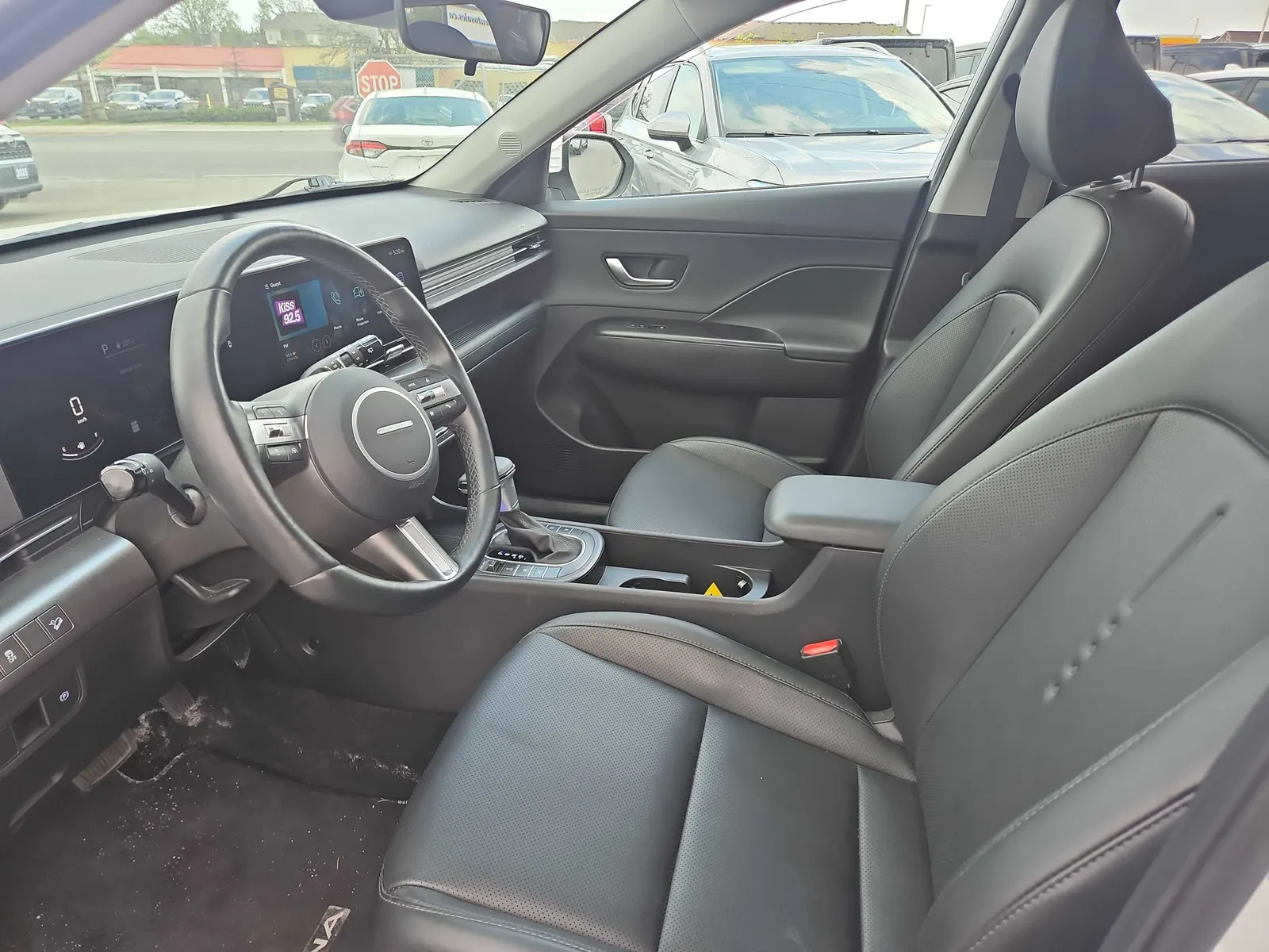 Interior driver side