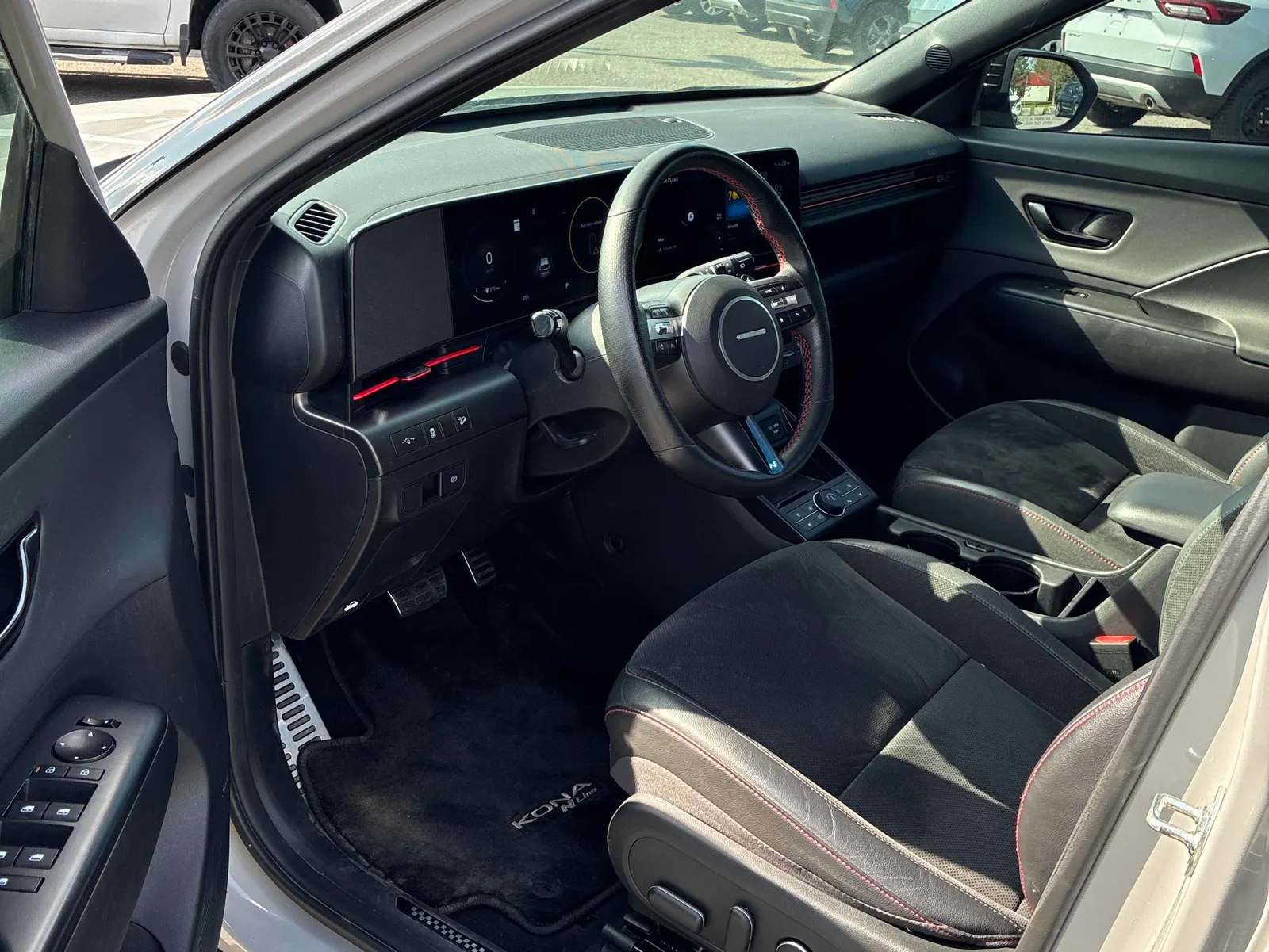 Interior driver side