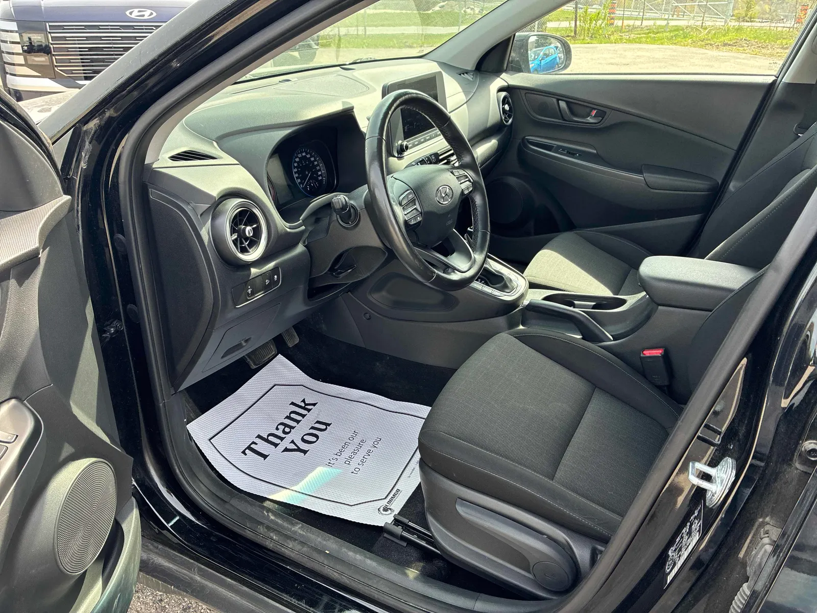 Interior driver side