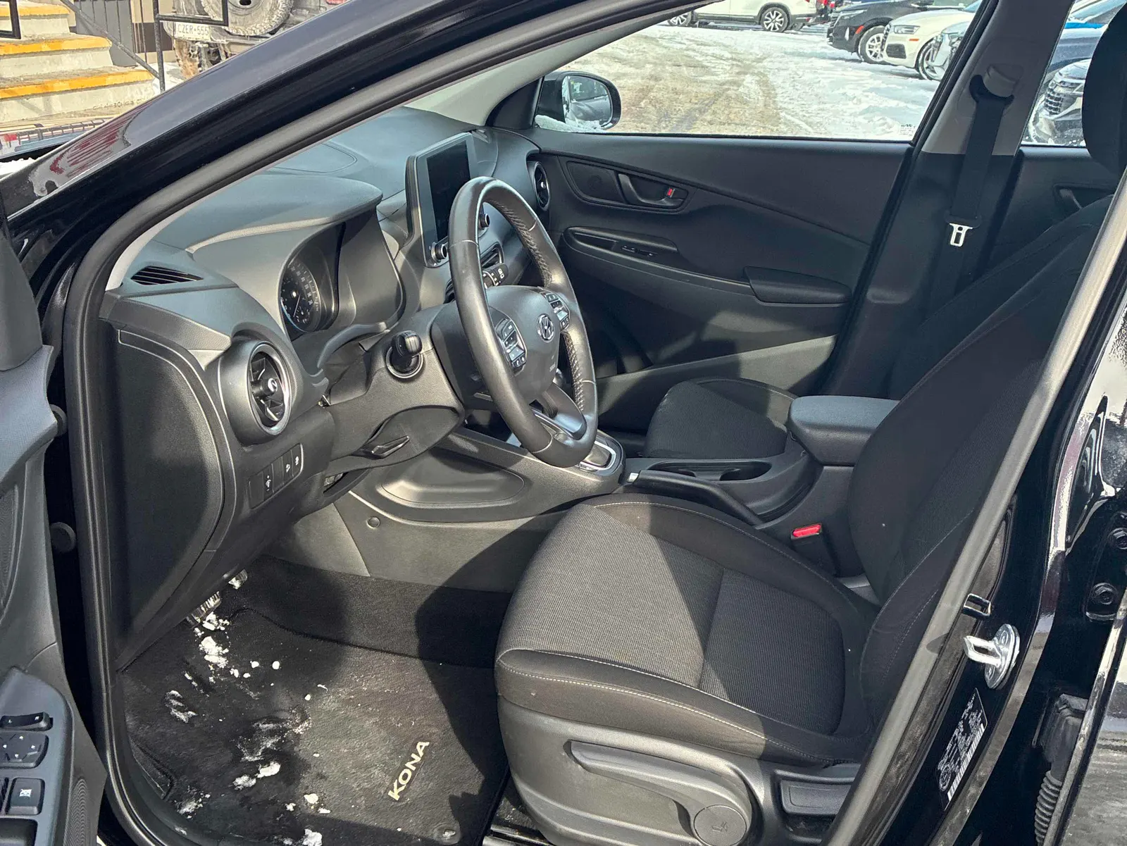 Interior driver side