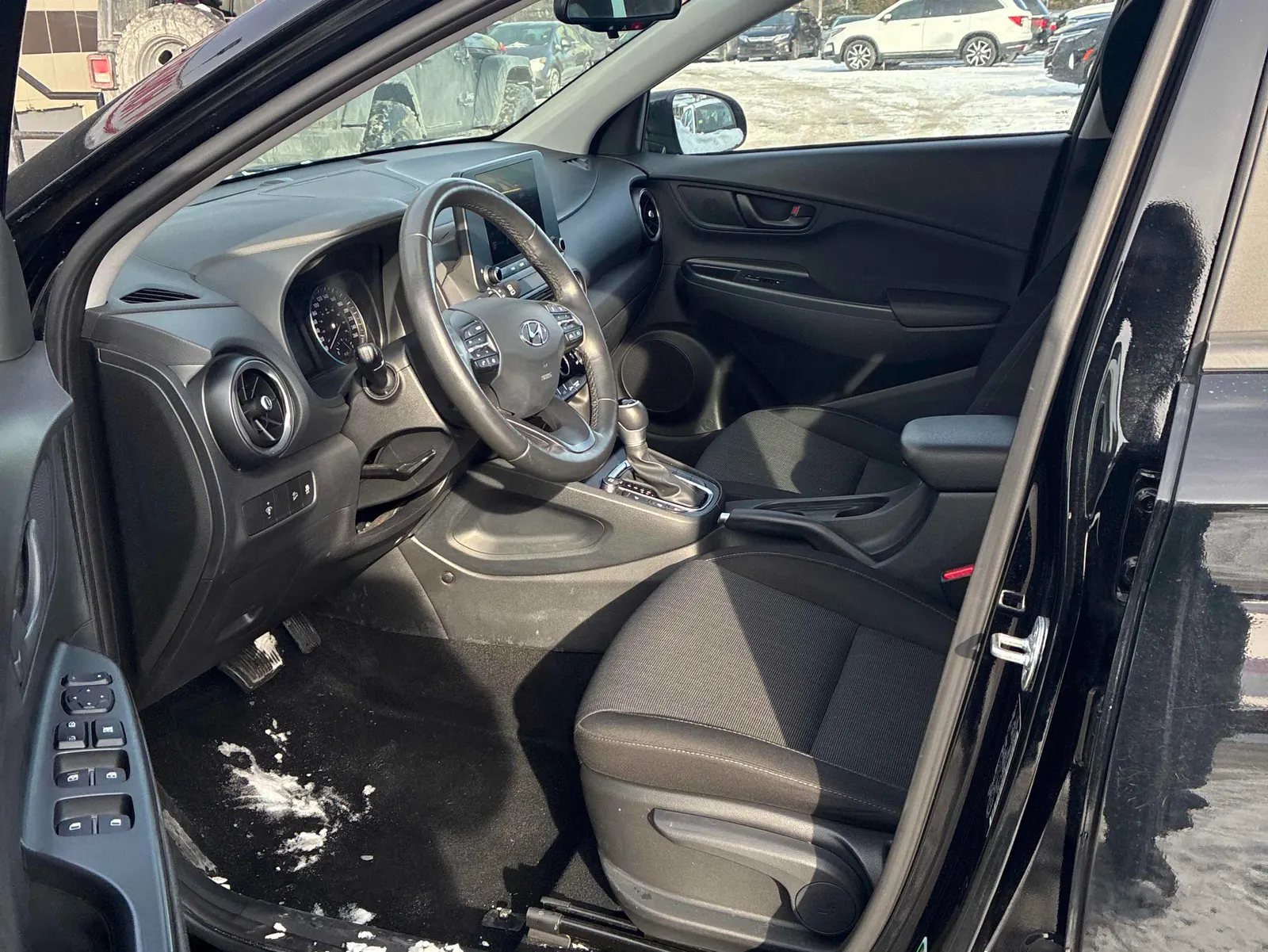Interior driver side