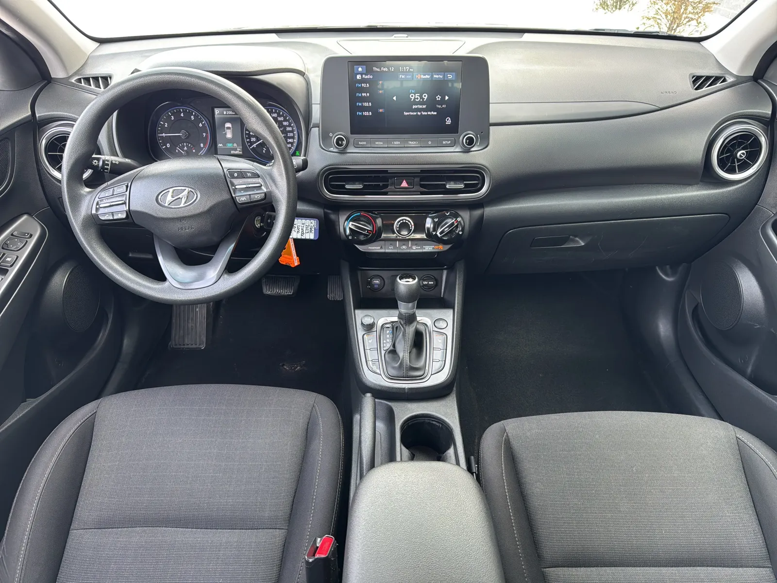 Interior driver side