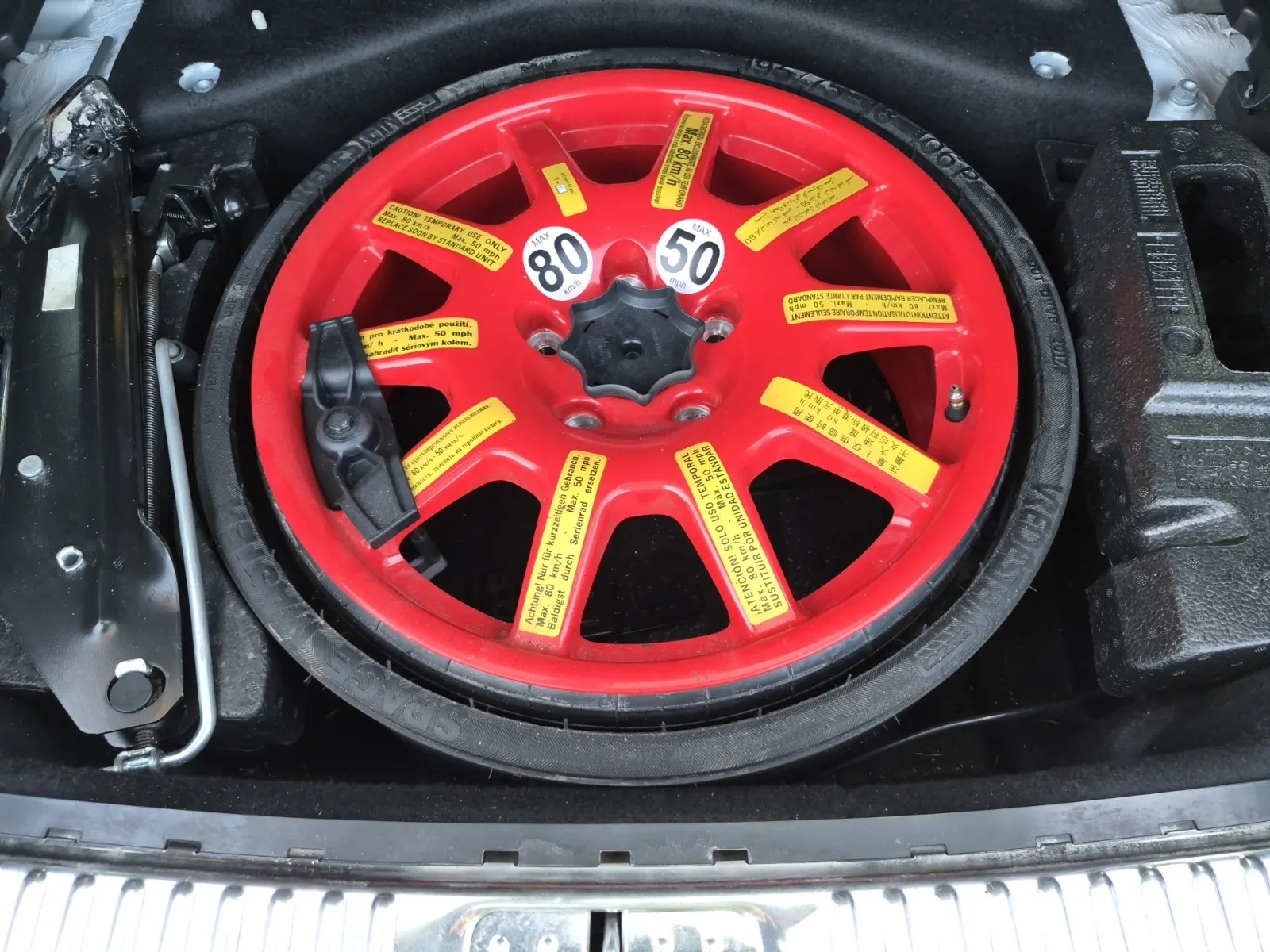 Spare Tire & Wheel Photo