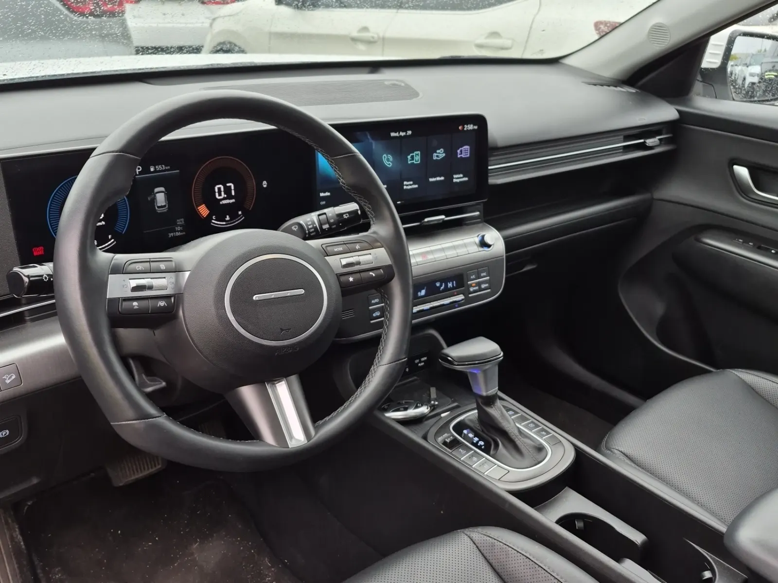 Interior driver side
