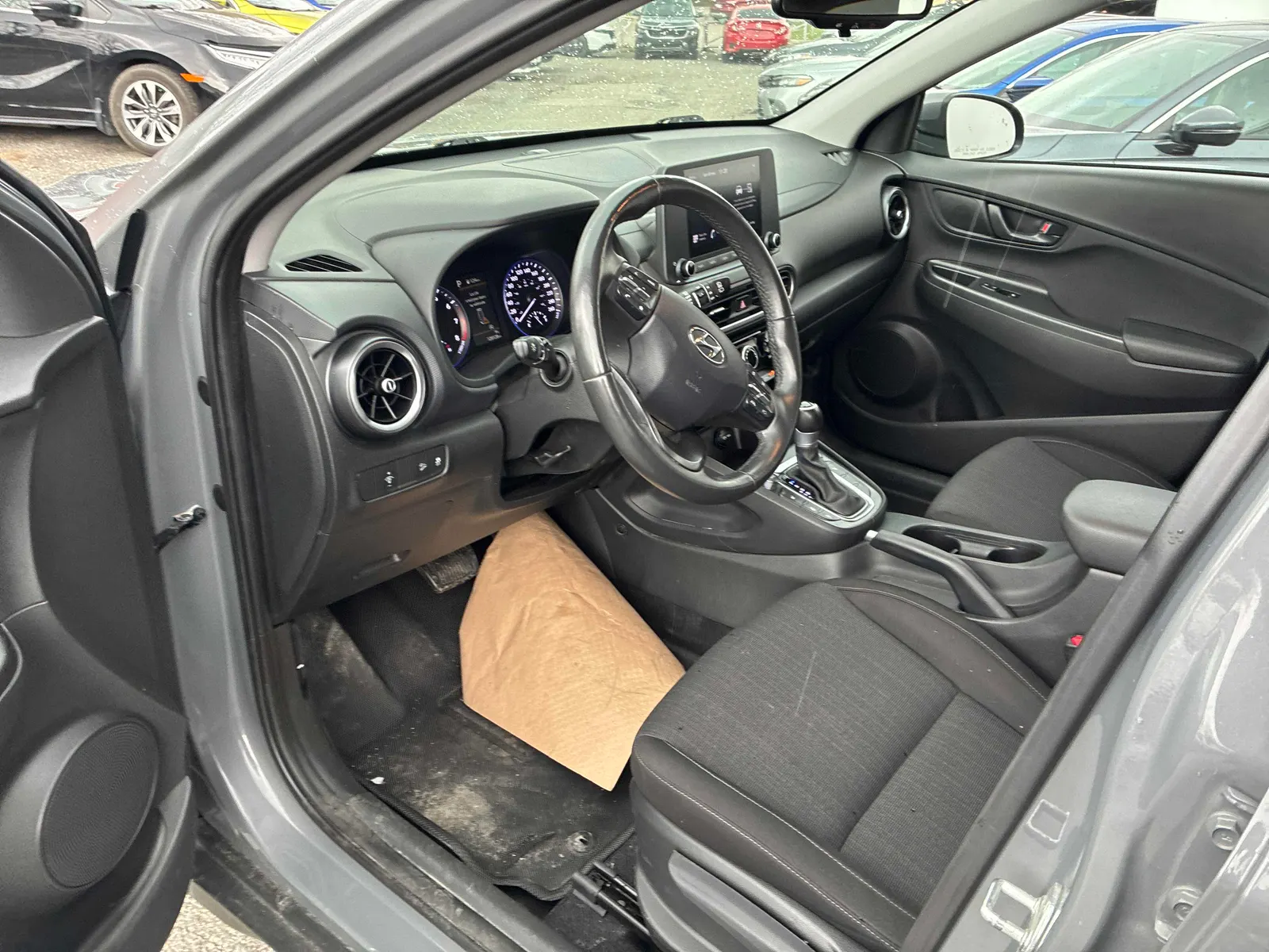 Interior driver side