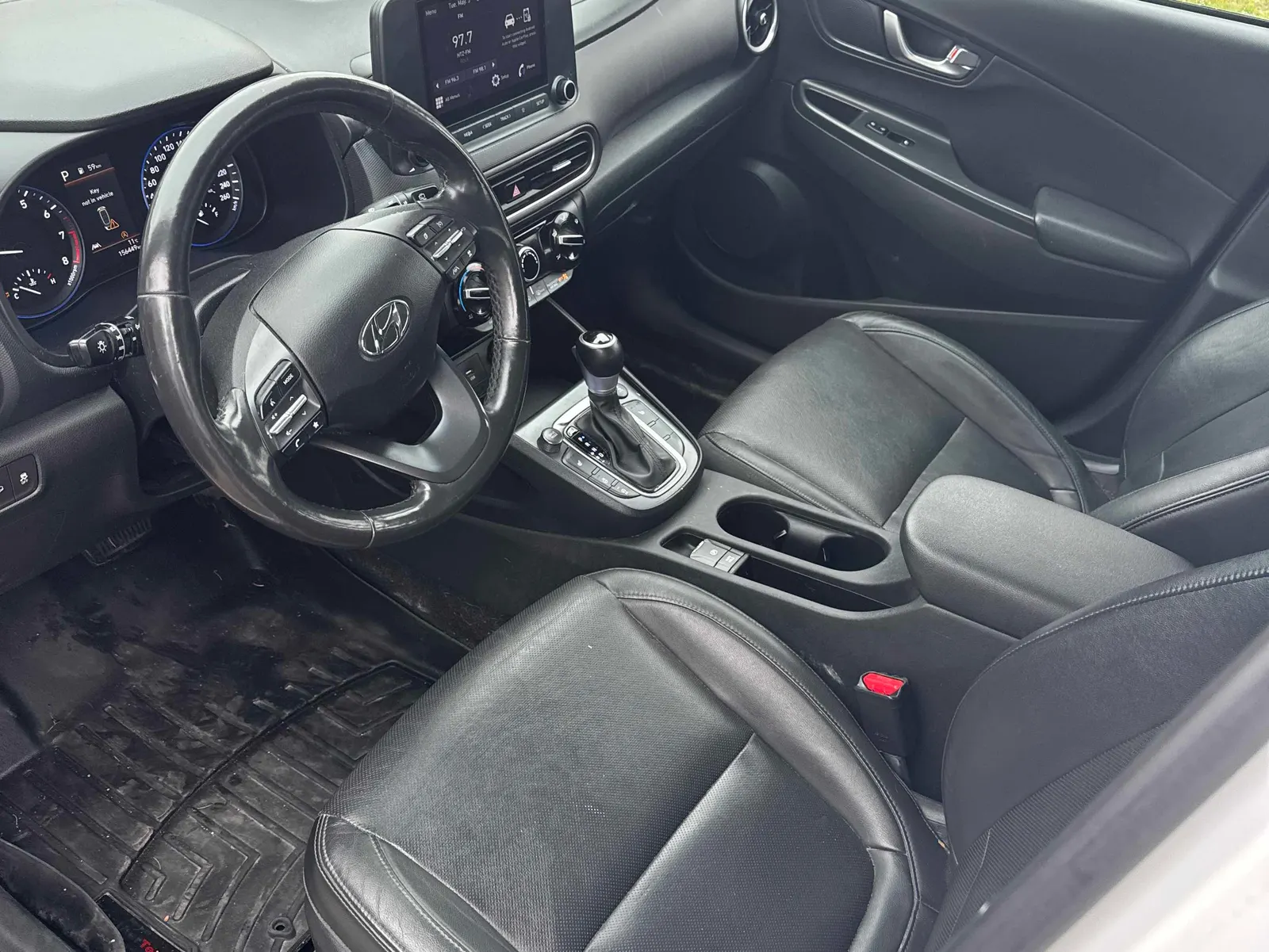 Interior driver side